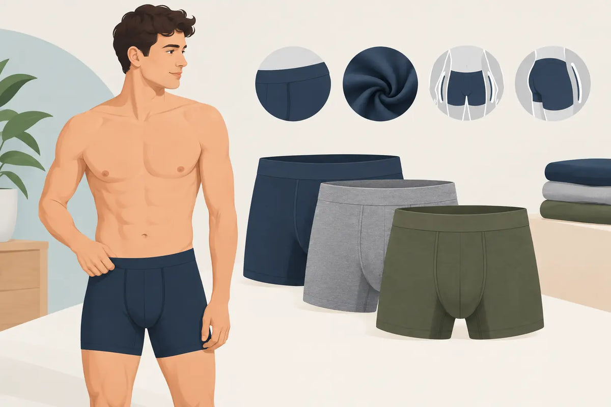 Sådan vælger du boksershorts, der sidder godt