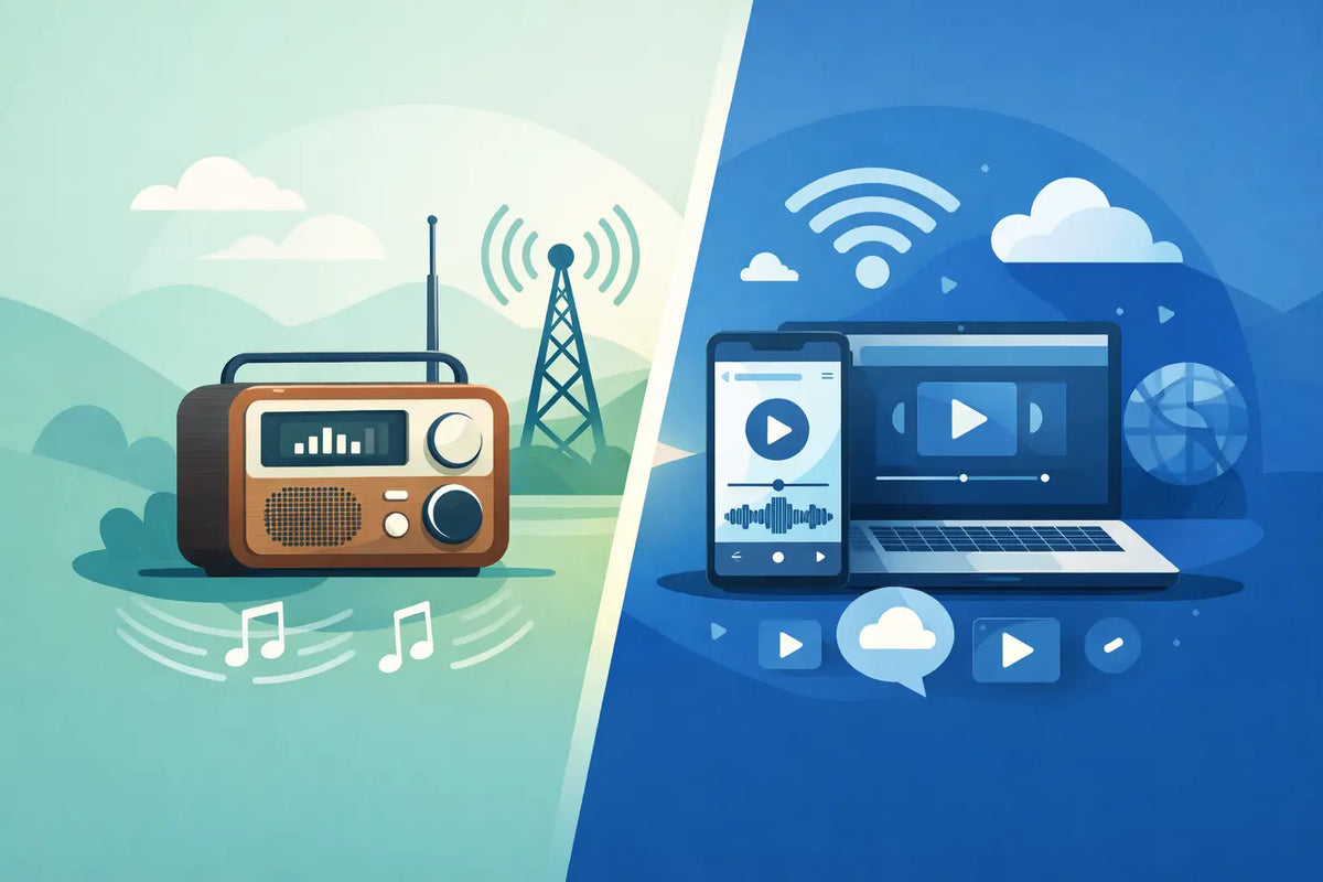 DAB-radio versus internetradio: Hvad skal du vælge?