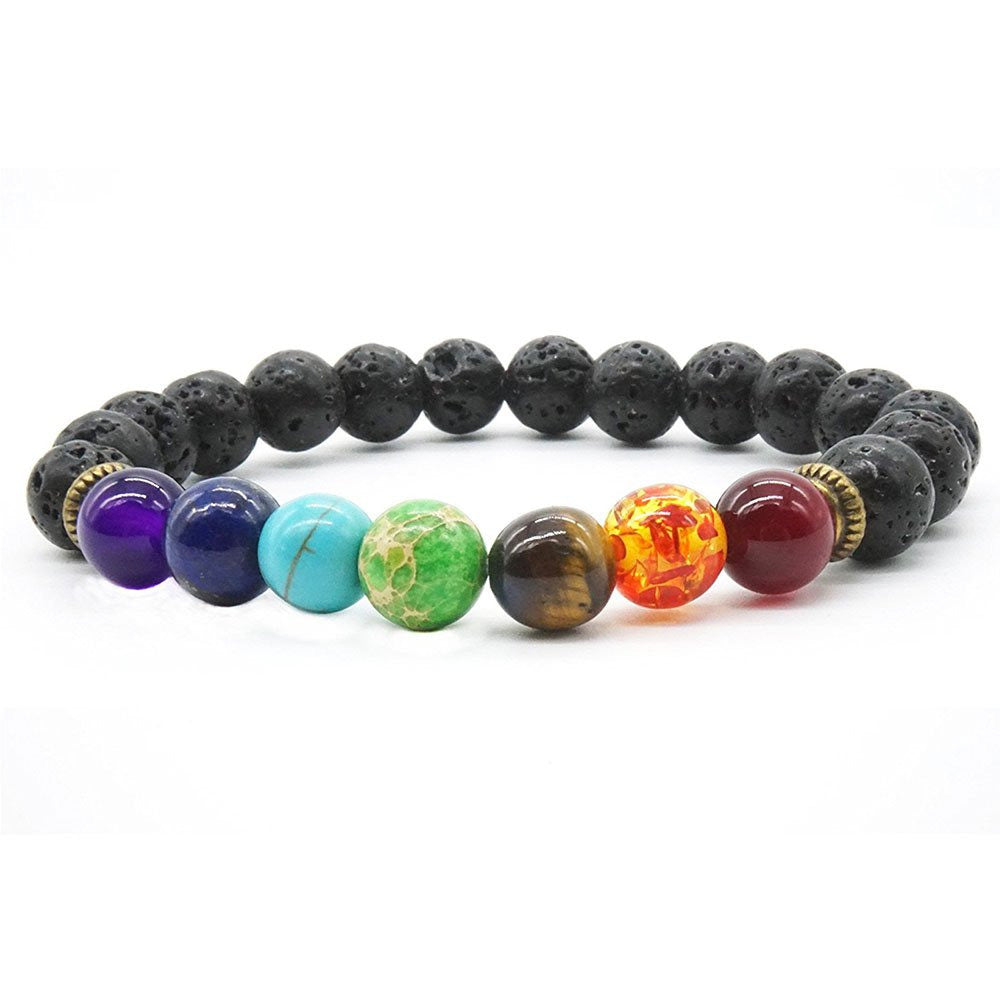 Chakra sæt (Halskæde, armbånd og ring)