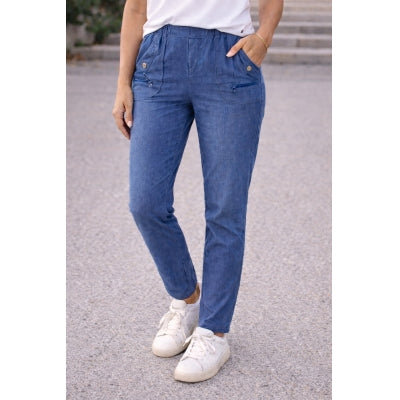 Vanting 8867 Denim bingo bukser 38-52