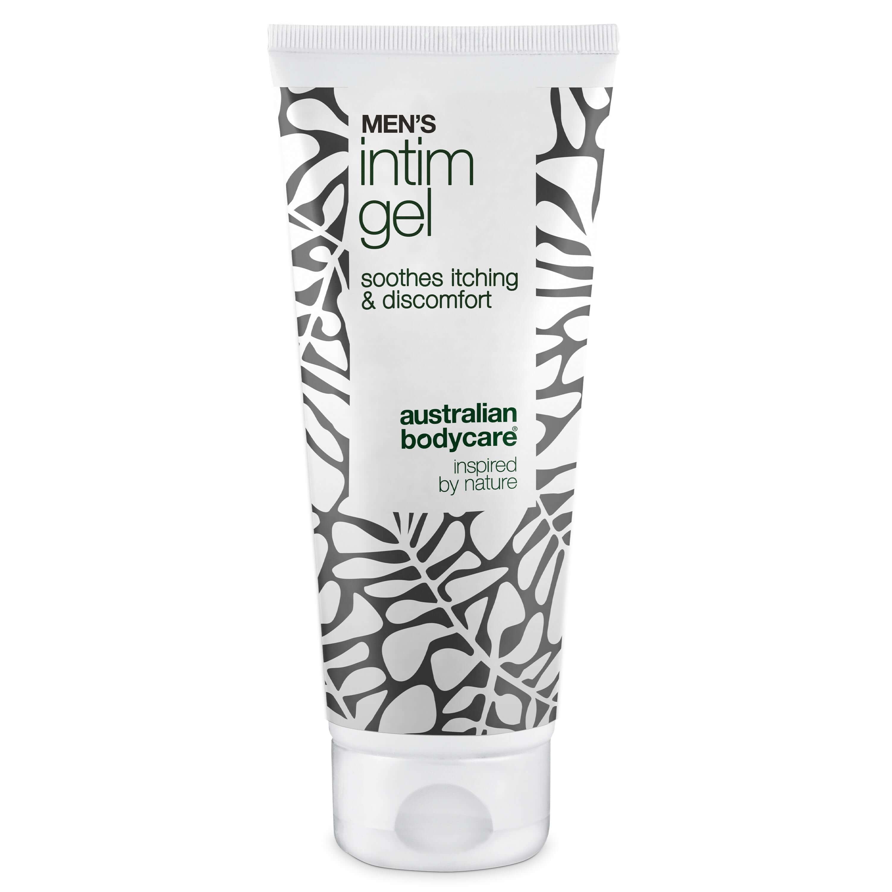 Men’s Intimate Gel – Mod kløe og irritation i intimområdet — Slip for kløe og ubehag med Men’s Intimate Gel. Holder huden frisk og velplejet med en hurtigt absorberende, ikke-fedtet formel