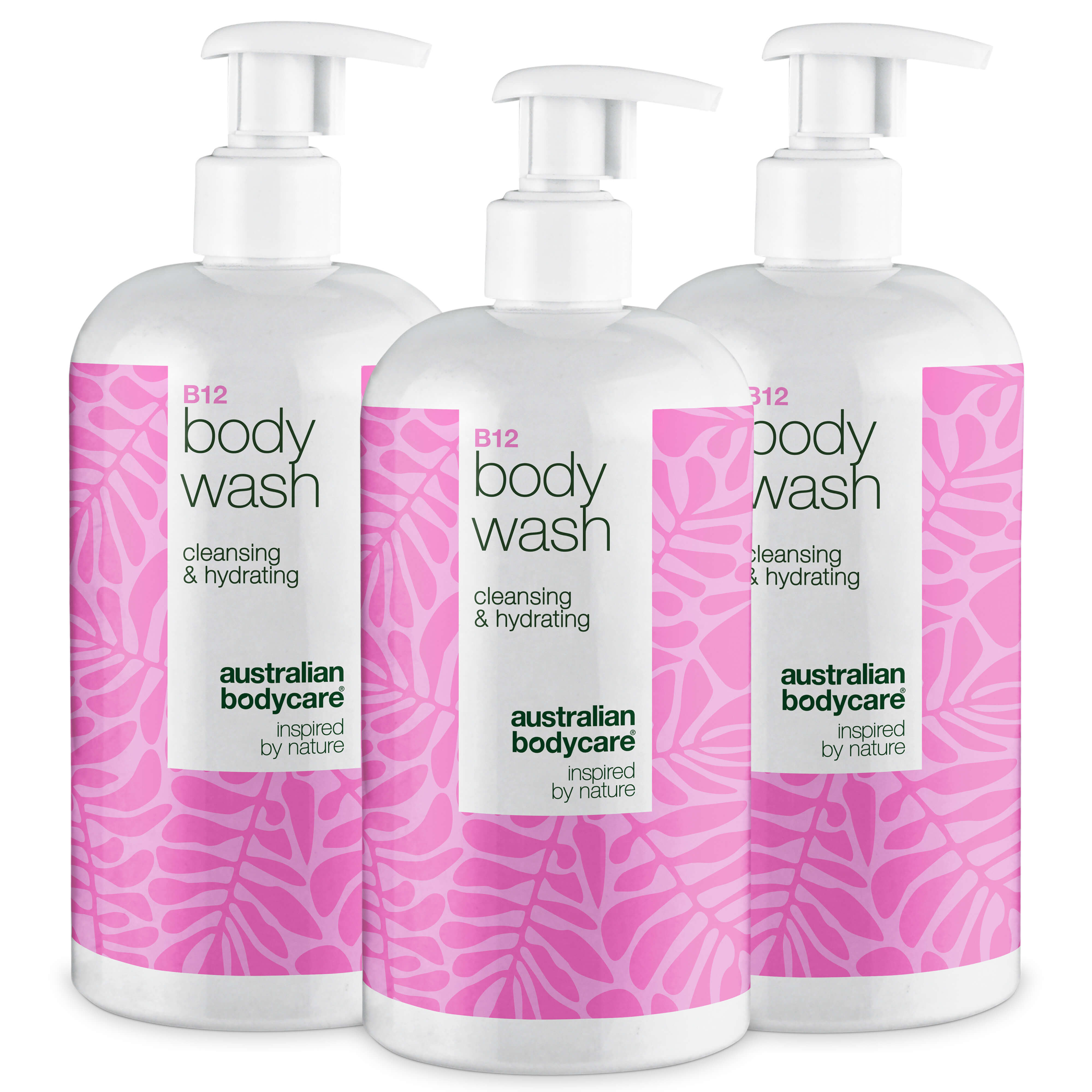 Body Wash med B12 – Til daglig fugt og næring — B12 Body Wash – daglig pleje, der renser, fugter og beroliger huden.