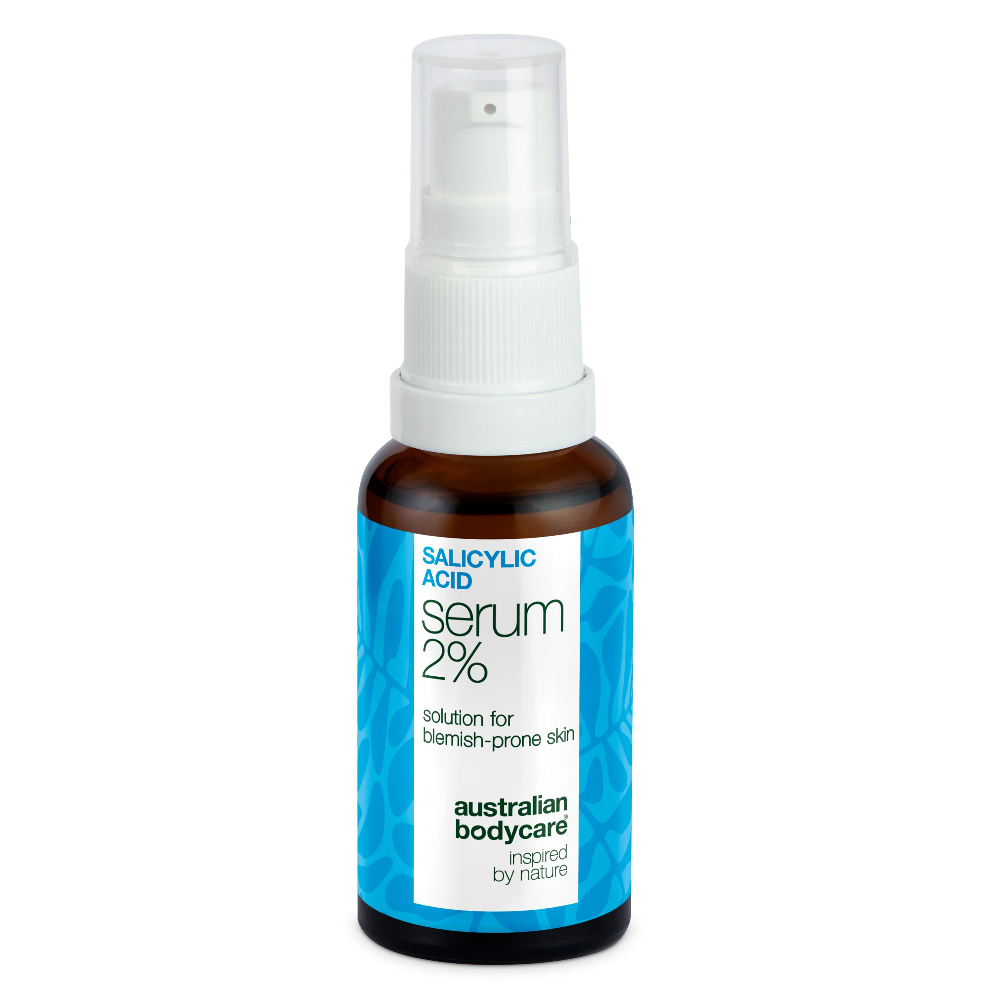 Serum mod bumser, hudorme og uren hud – Salicylsyre 2 % — Serum mod bumser og fedtet hud. Renser porer og dæmper udbrud. Med salicylsyre 2 %, Zinc PCA, grøn te og hyaluronsyre.
