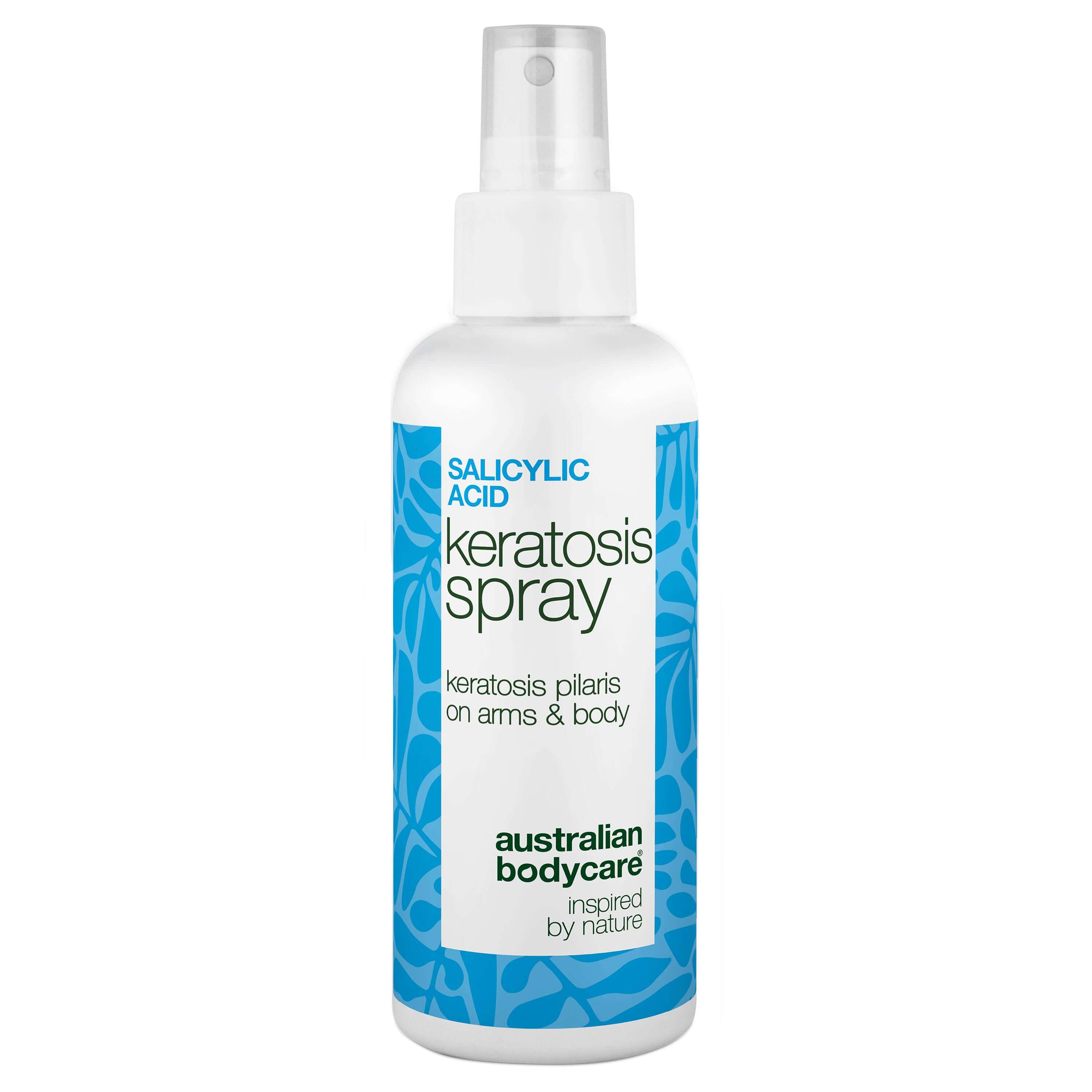 Keratosis Pilaris Spray mod knopper og ru hud på kroppen — Keratosis pilaris spray reducerer knopper og ujævn hud. Bruges dagligt – indeholder effektiv salicylsyre.