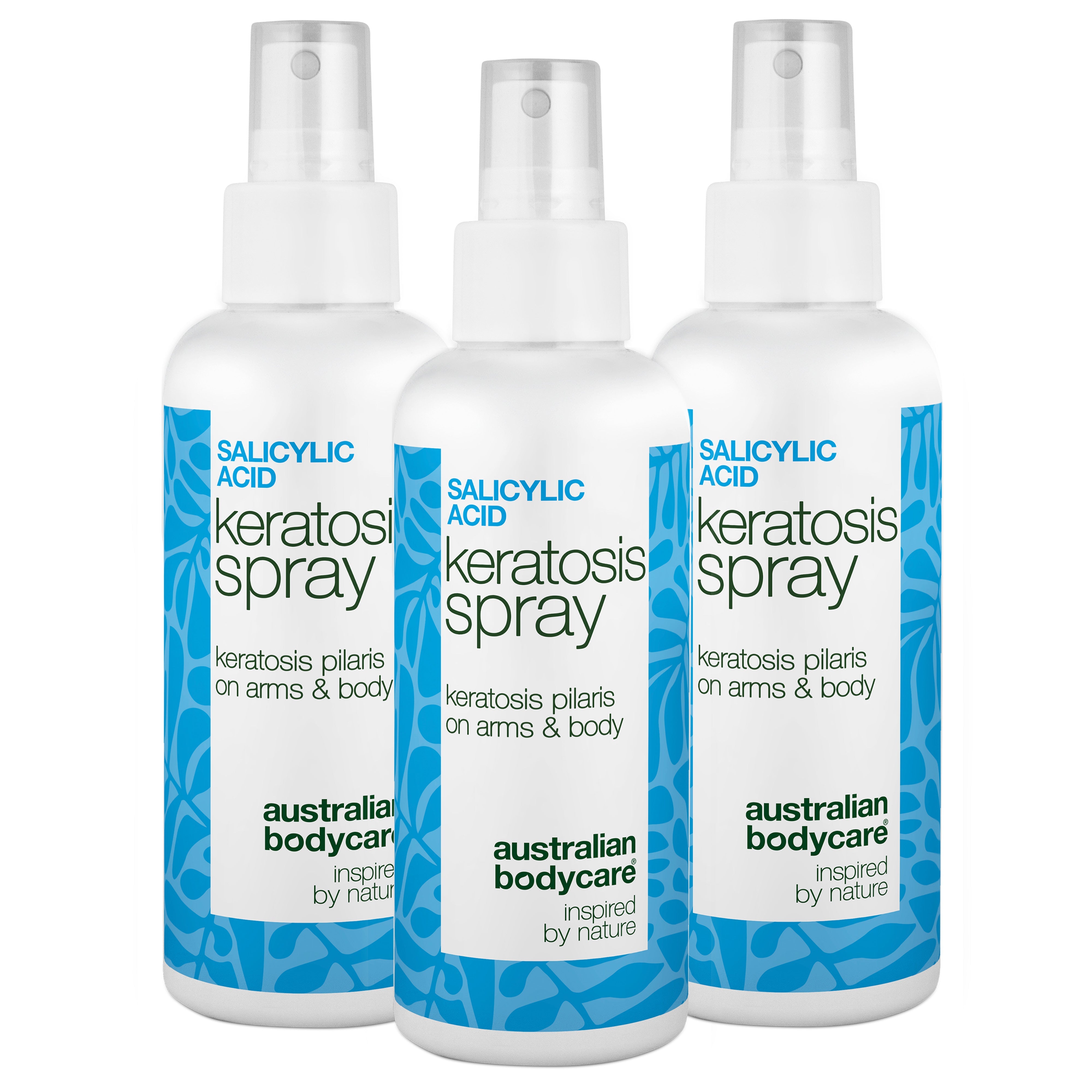 Keratosis Pilaris Spray mod knopper og ru hud på kroppen — Keratosis pilaris spray reducerer knopper og ujævn hud. Bruges dagligt – indeholder effektiv salicylsyre.
