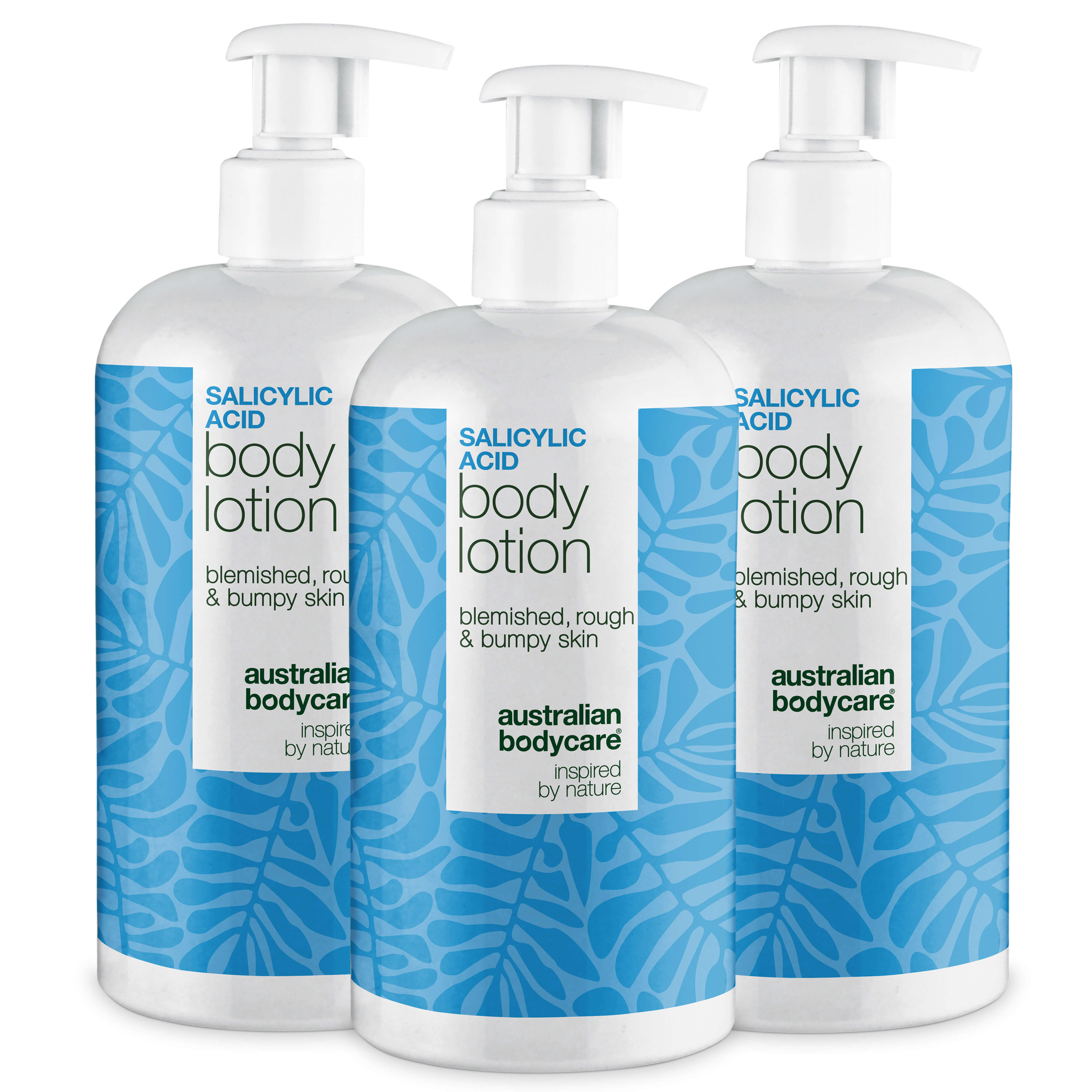 Body Lotion med salicylsyre – mod bumser og tør hud — Body lotion med salicylsyre eksfolierer, fugter og reducerer bumser, uren hud og tørre områder. Perfekt til daglig hudpleje.