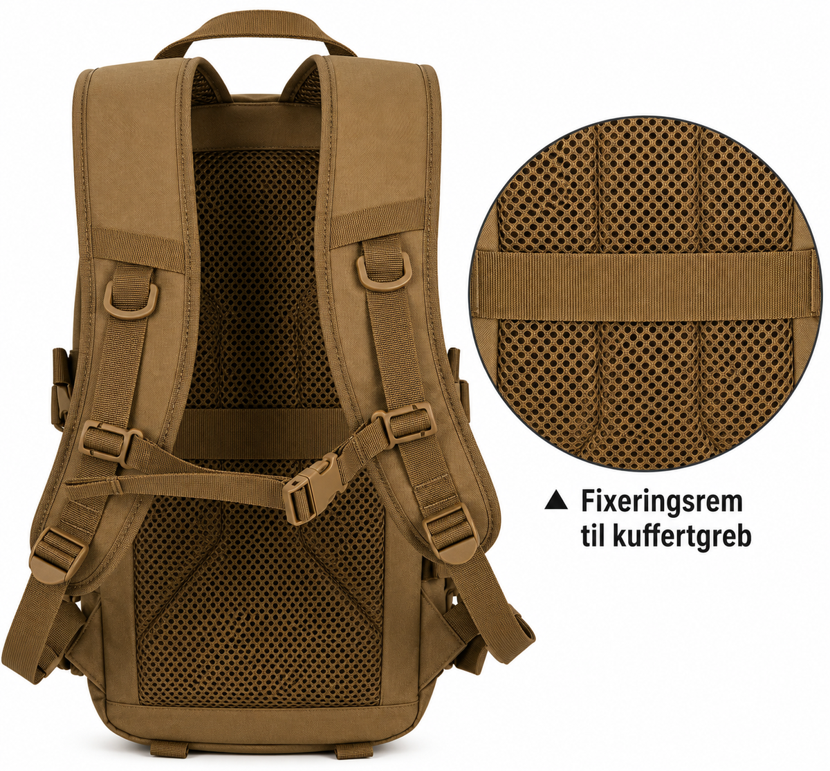 Trekker 20L – Kompakt Rygsæk til Sport & Friluftsliv