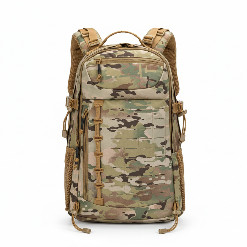 Trekker 30 – Vandrerrygsæk 30L med MOLLE & Aluminiumsstøtte