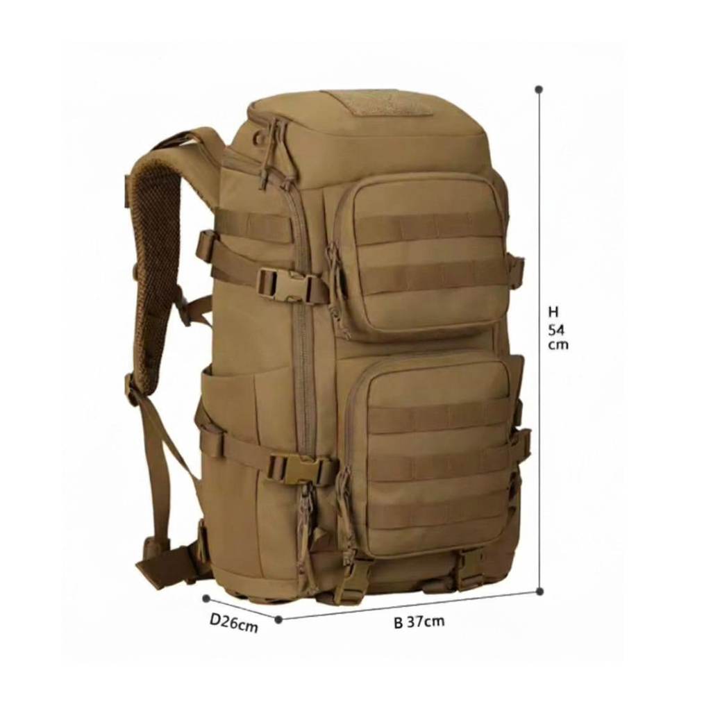 Trekker 45L – Rummelig Rygsæk til Sport & Friluftsliv