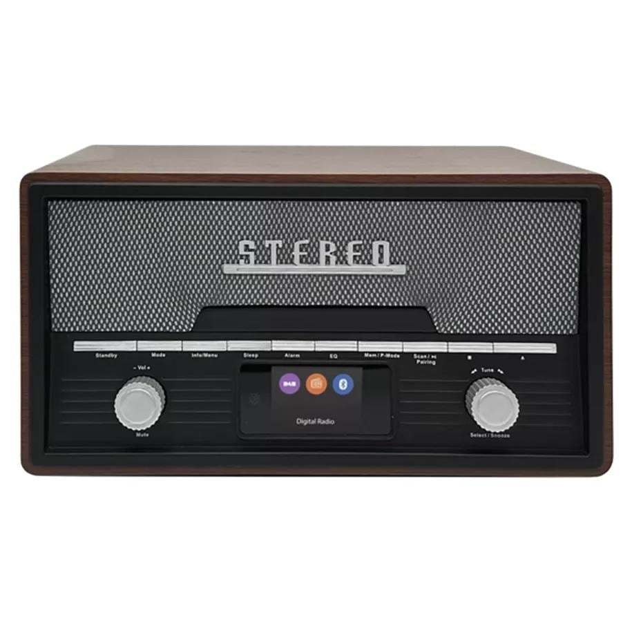 DENVER MDA-525DW DAB+/FM med CD afspiller Retro Music System