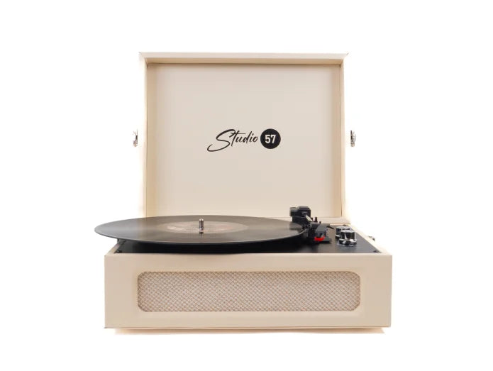 Studio 57 Groovy Pladespiller (Hvid)