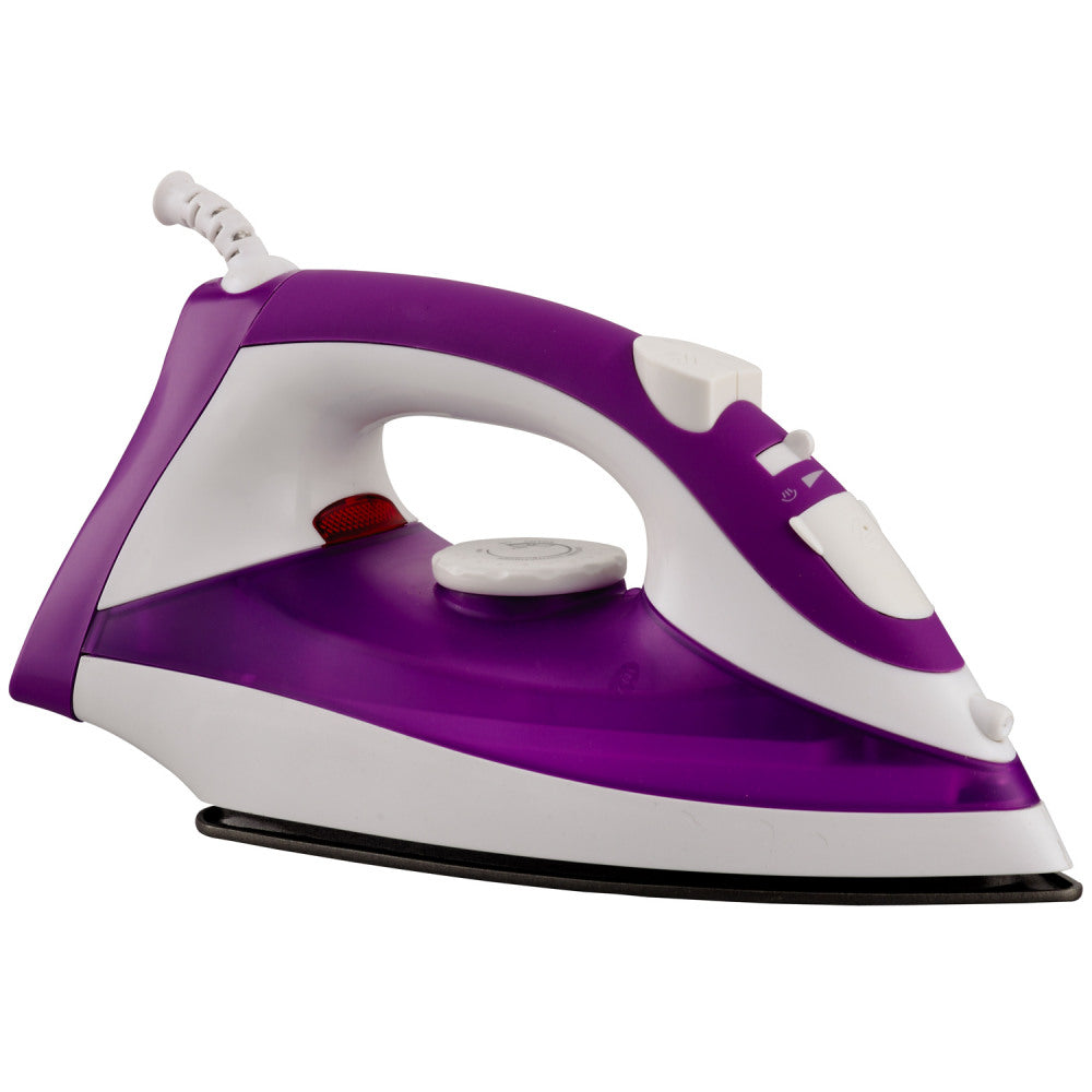 Herzberg HG-8036: Dampstrygejern 2200W - Lilla