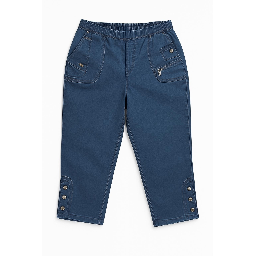 Vanting Capri Pants 8813 Jeans blå