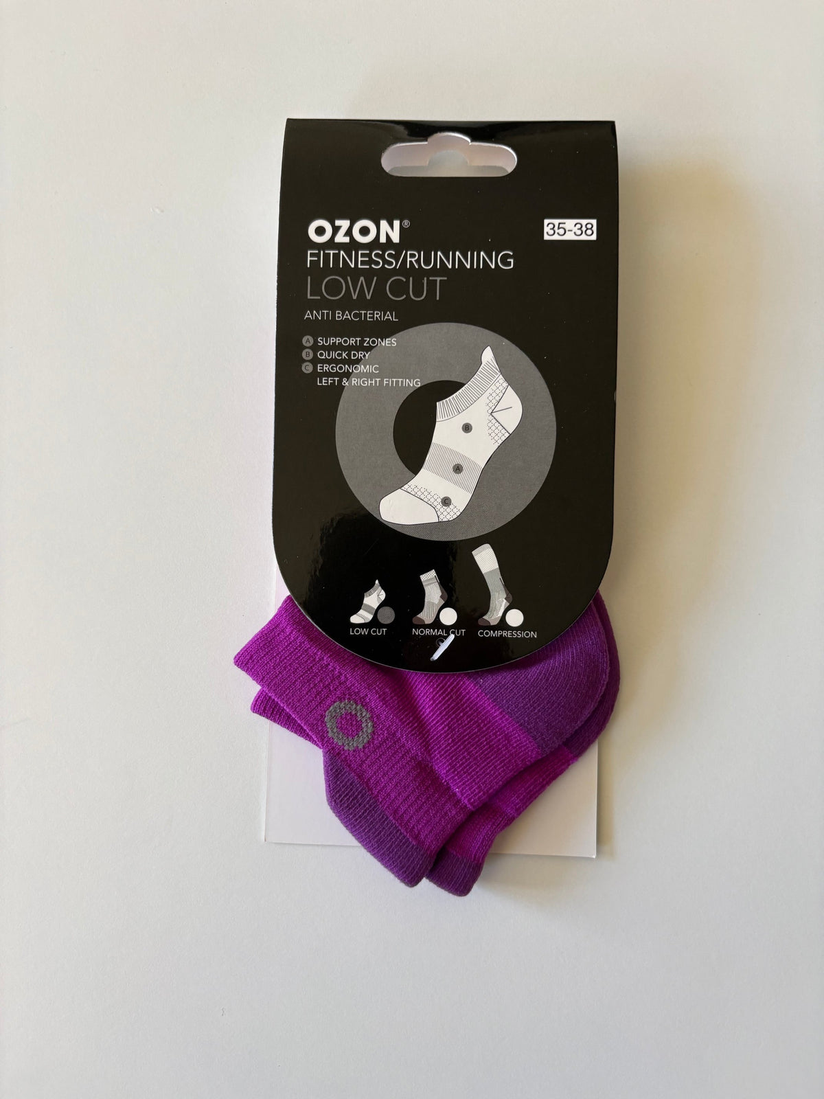 OZON Low Cut Fitness/Running sokker 35/38 RESTSALG