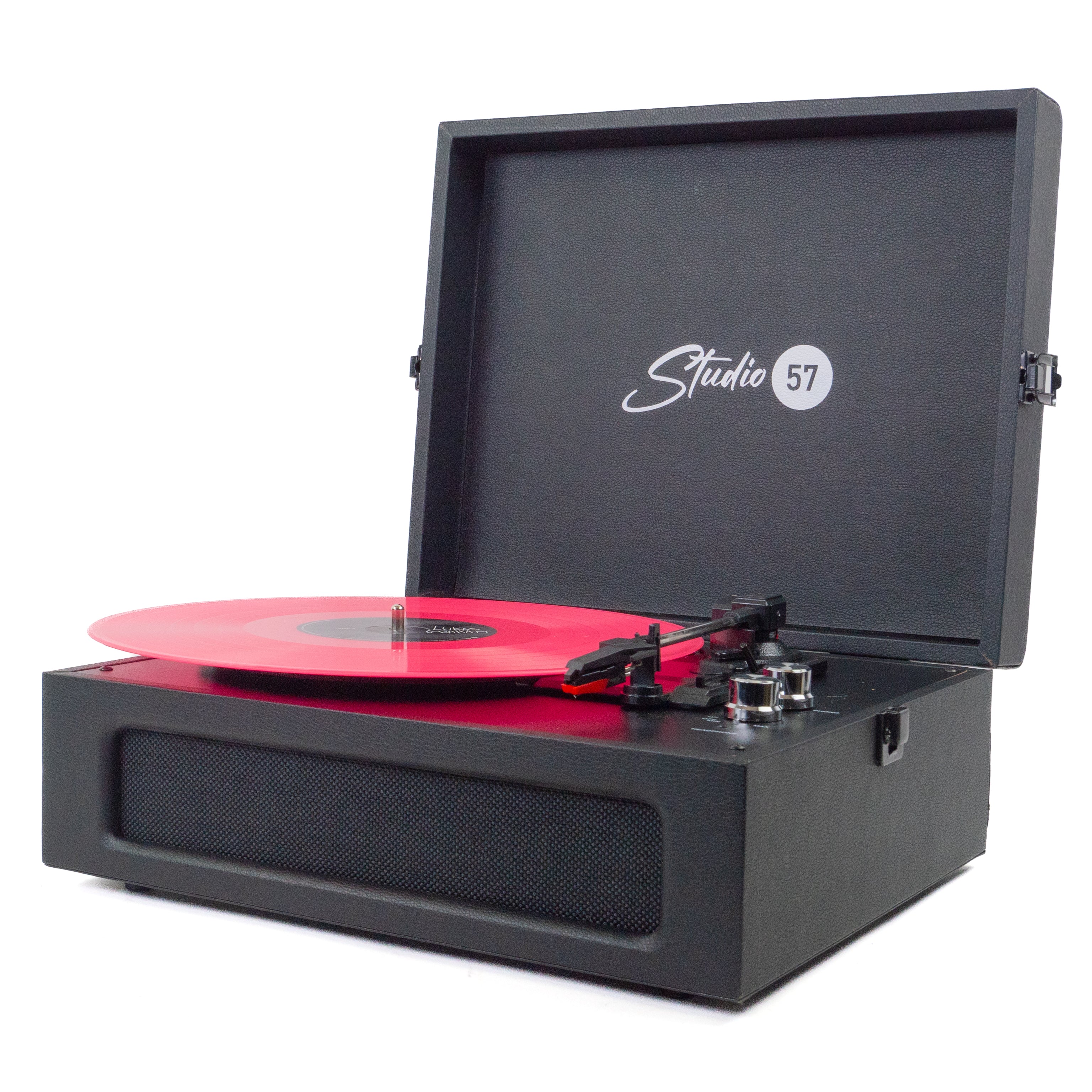 Studio 57 Groovy Pladespiller (Sort)