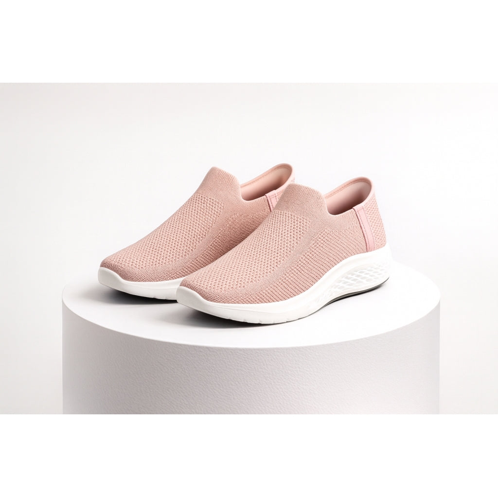 Vanting Slip In Sko Dame - Rose -blå - sort