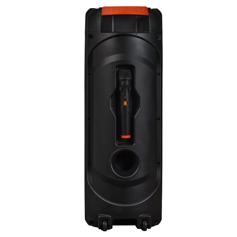 DENVER BPS-459 Bluetooth Party højttaler med LED-lys og 2 x 8" bashøjttalere