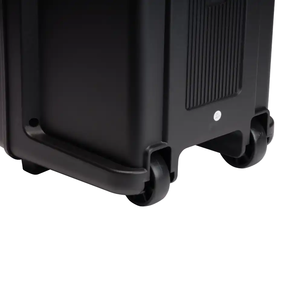 Denver TSP-307 Bluetooth Trolleyhøjttaler - LED-lys, 120W, Karaoke Indbygget