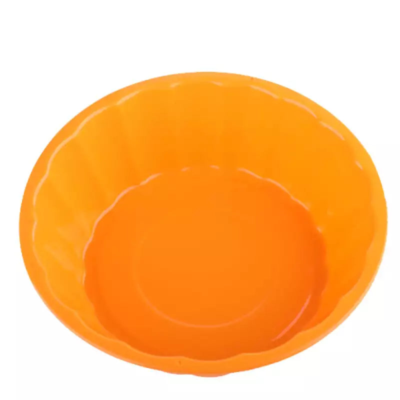 Euro Lady EL-SCM2: Rund Silikone Bageform Orange