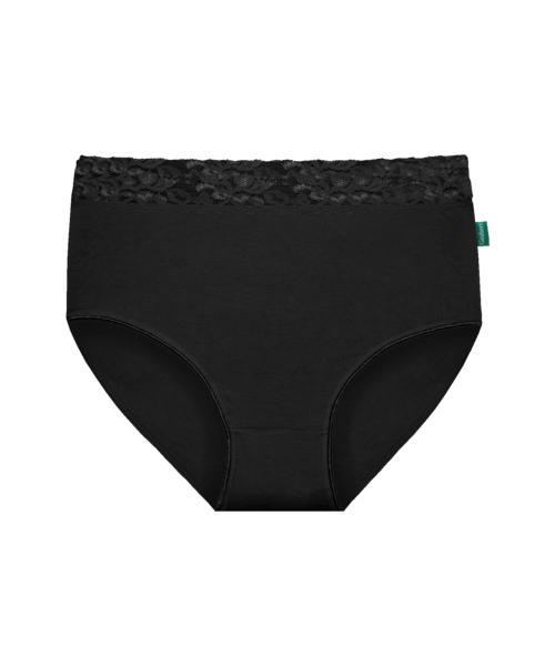 GAUBERT® 902-Sort Dame 5-Pak Bambus Blonder Maxi Trusser