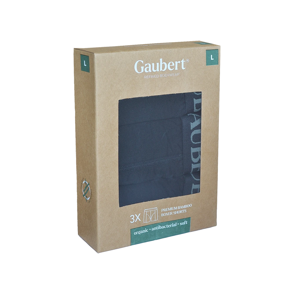 Gaubert Premium 3-pak bambus boxershorts
