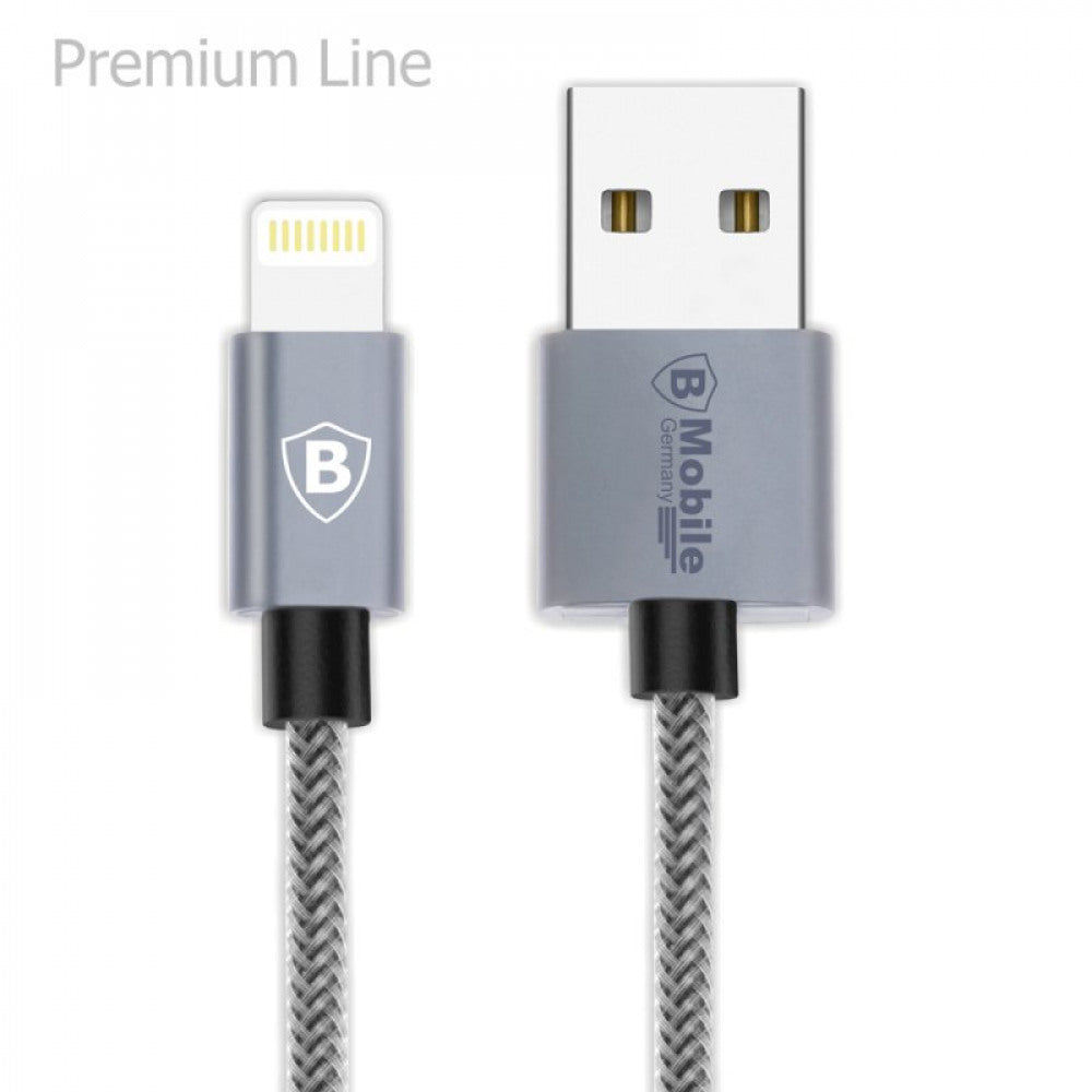 B Mobile Kvalitets USB lade/datakabel til Iphone - Samsung - M.fl.