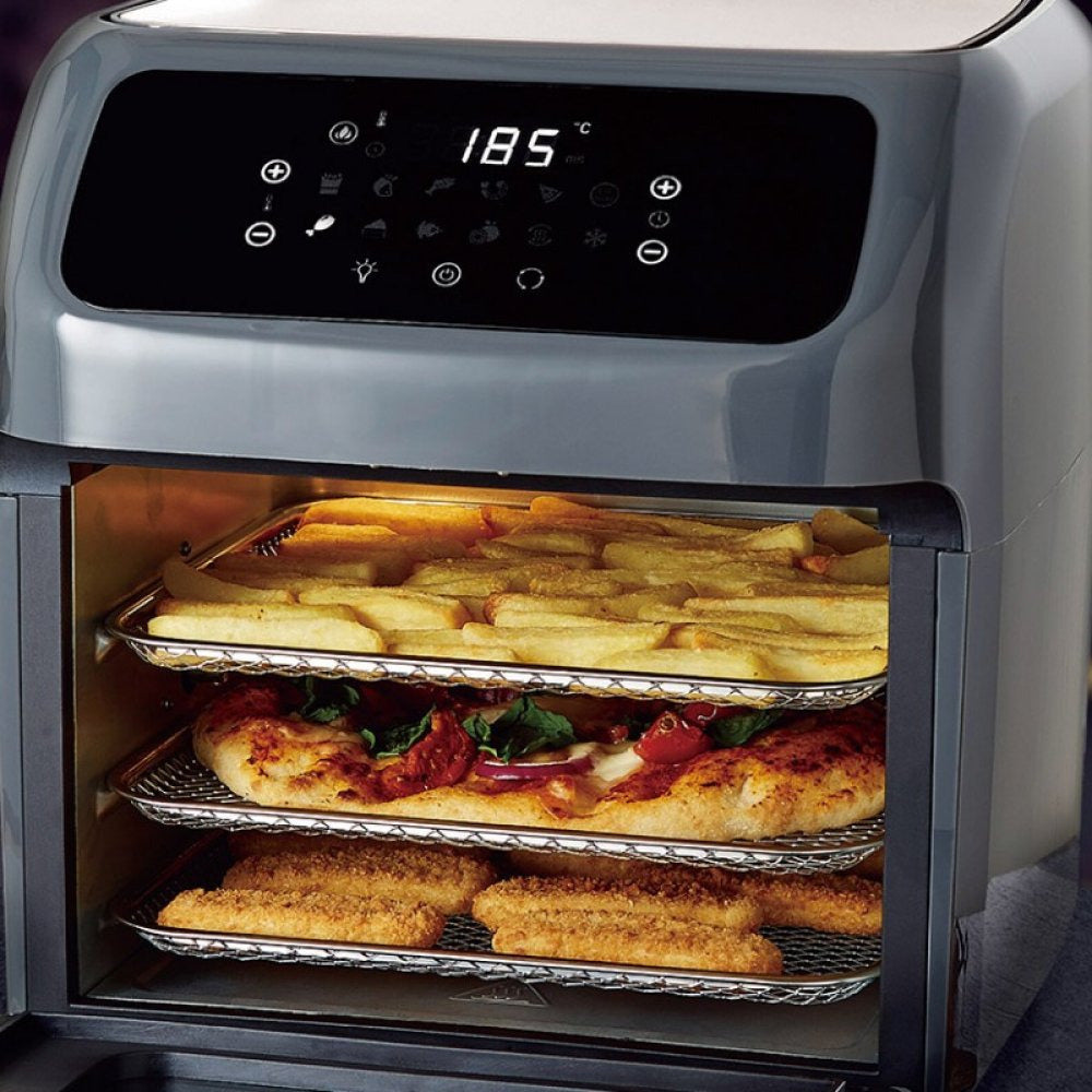 KLAUSBERG KB-7556 elektrisk ovn Air fryer 1800 Watt 12 liter