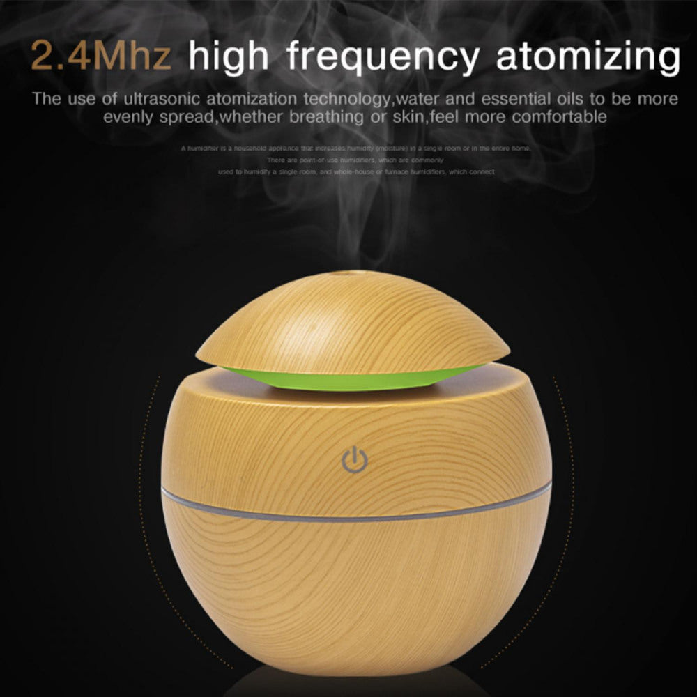 Herzberg HG-8113 luftfugter og aroma olie diffusor