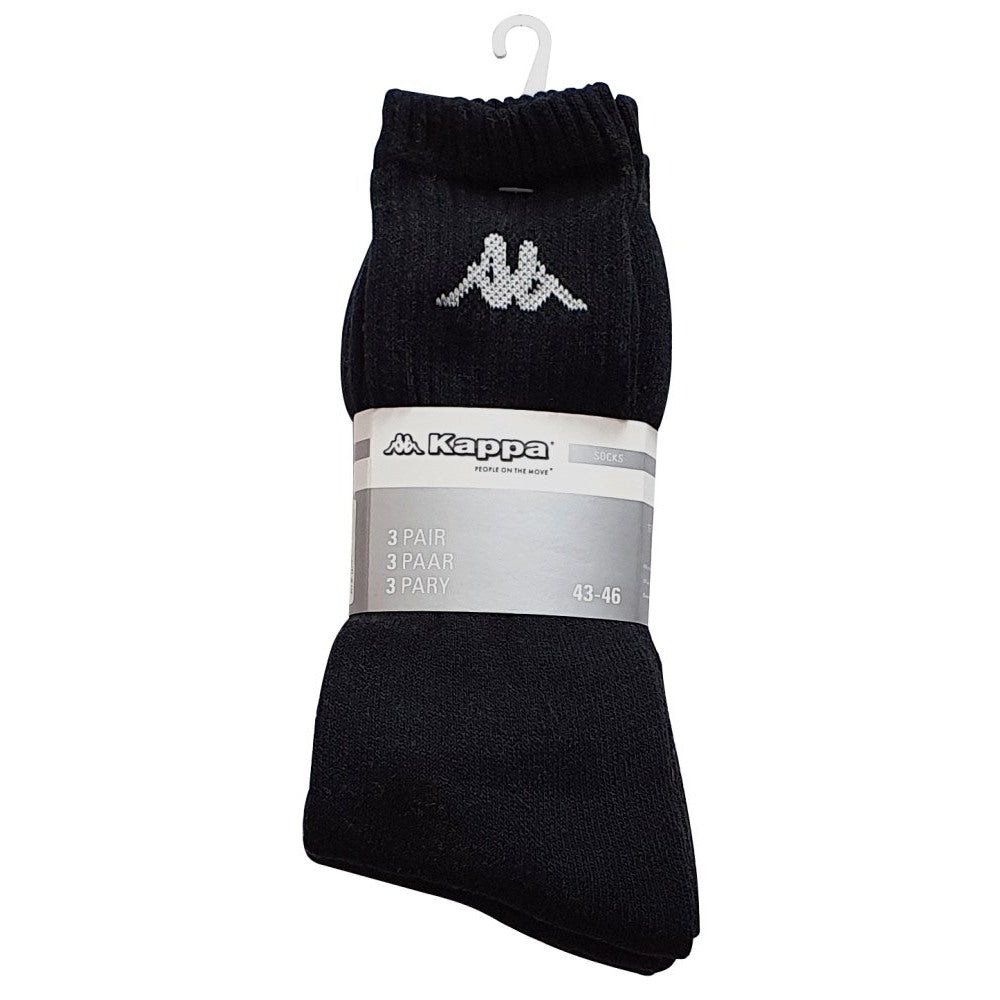 KAPPA® sports sokker coton 3 pack SORT