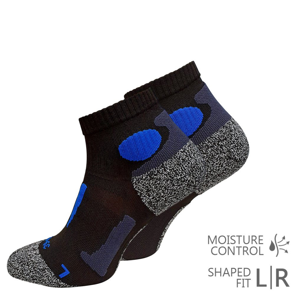 Stark Soul® unisex løbestrømper med kort skaft og speciel polstring