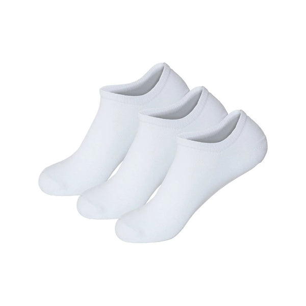 3-Pak Bomuld Sneaker Sokker Unisex SK-500-SORT og Hvid