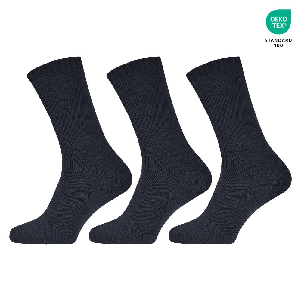 Unisex Termosokker Sort SK-114 - 6 par