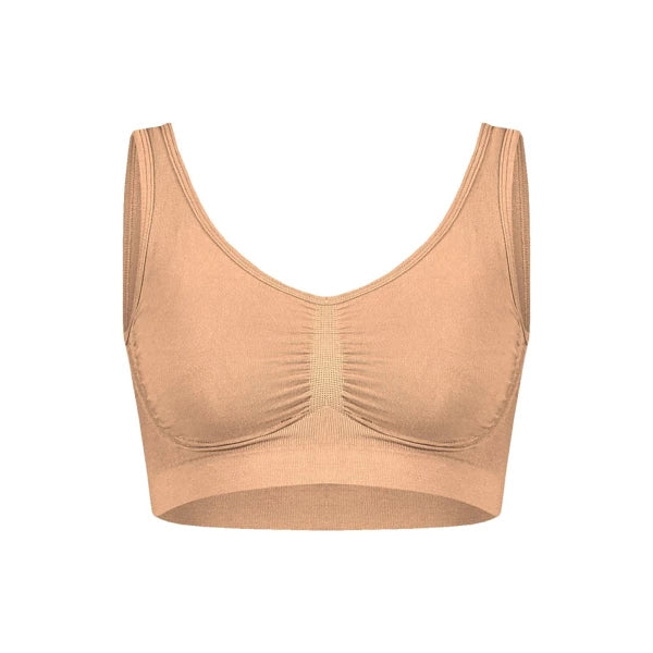 GIANVAGLIA 2030 Sømløs Mikrofiber Komfort Bh 2 stk