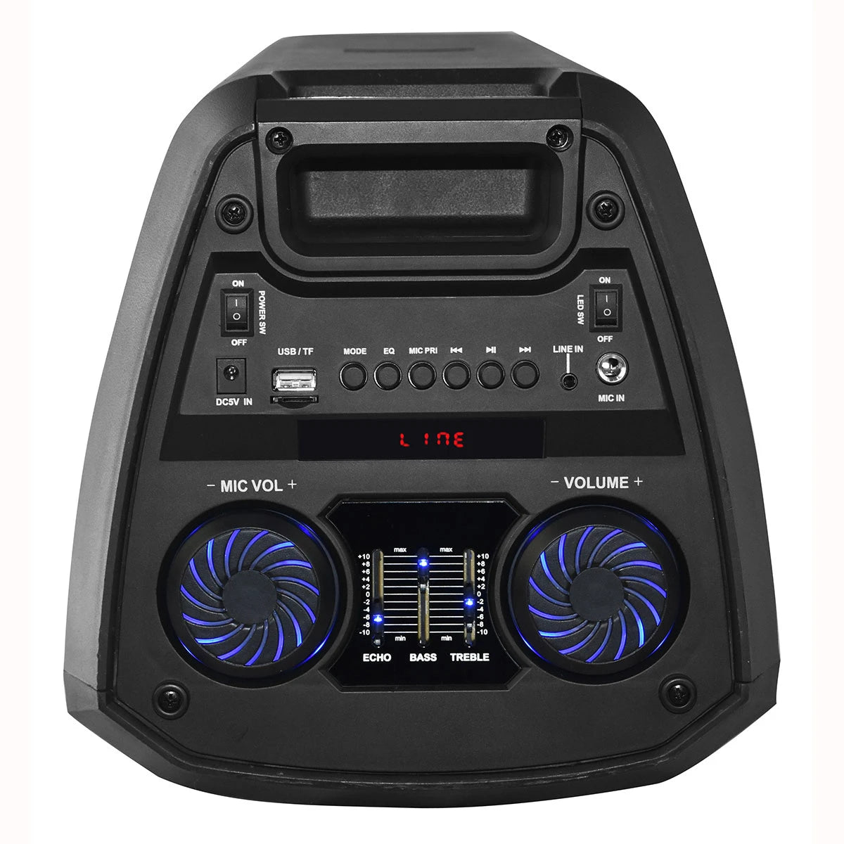 Denver BPS-351 Bluetooth Party Højttaler (med LED)