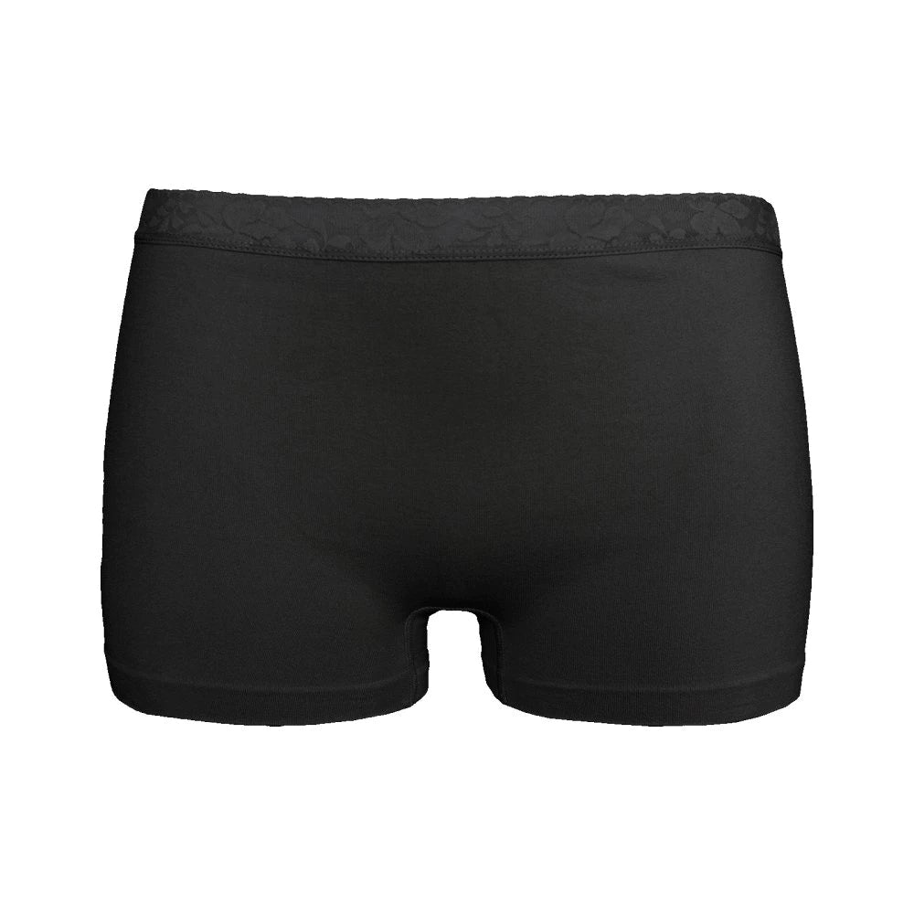 GIANVAGLIA® Deluxe 3009 sømløse mikrofiber boksershorts med blondekant 6 pak