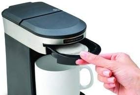 Hamilton Beach Commercial HDC200S Kaffepude-kaffemaskine, 1 kop, sort/sølv,