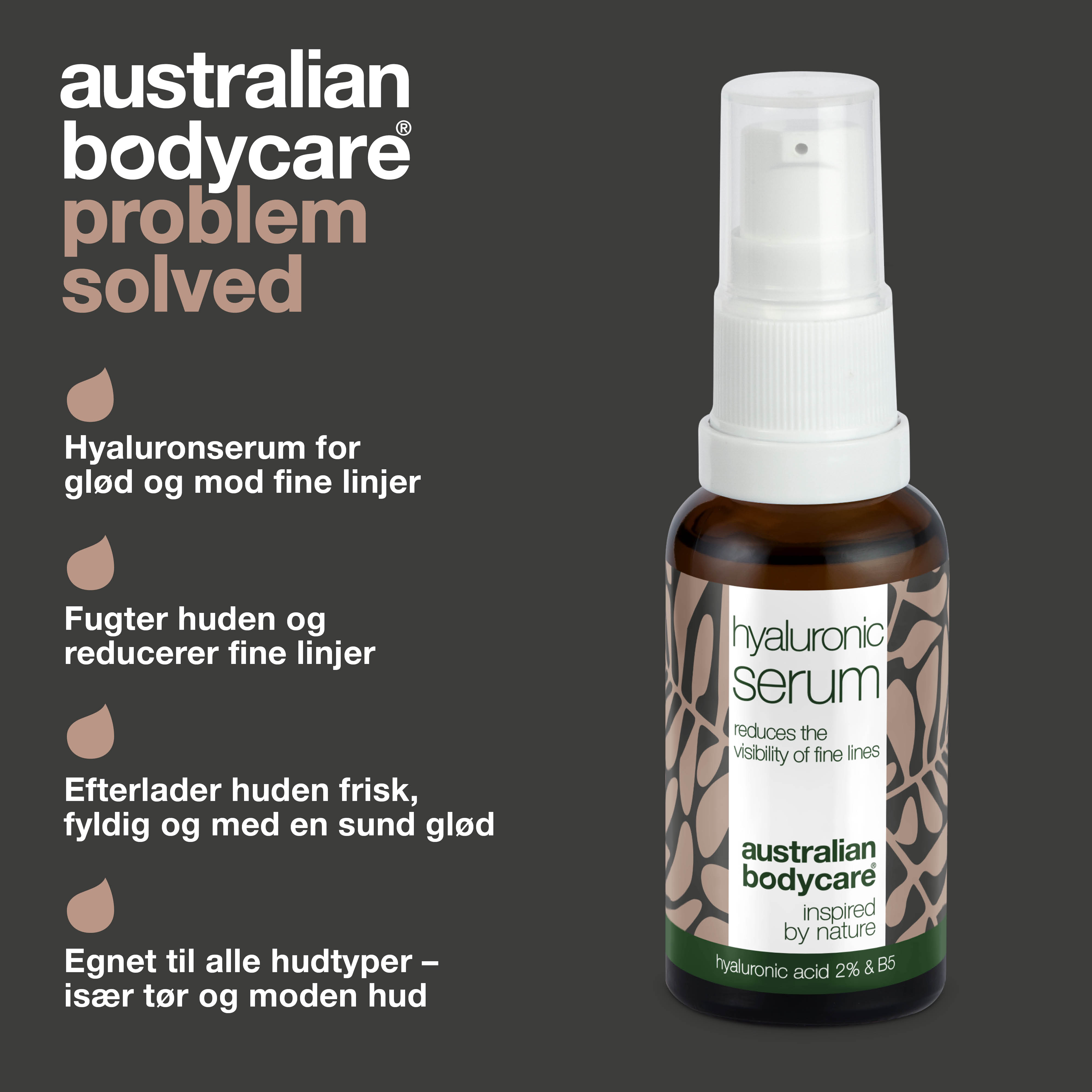 Lemon Hyaluronsyre Serum 2% – Intens fugt med B5-vitamin — Hyaluronsyre Serum 2% giver dyb fugt, reducerer fine linjer og efterlader huden glat og smidig.