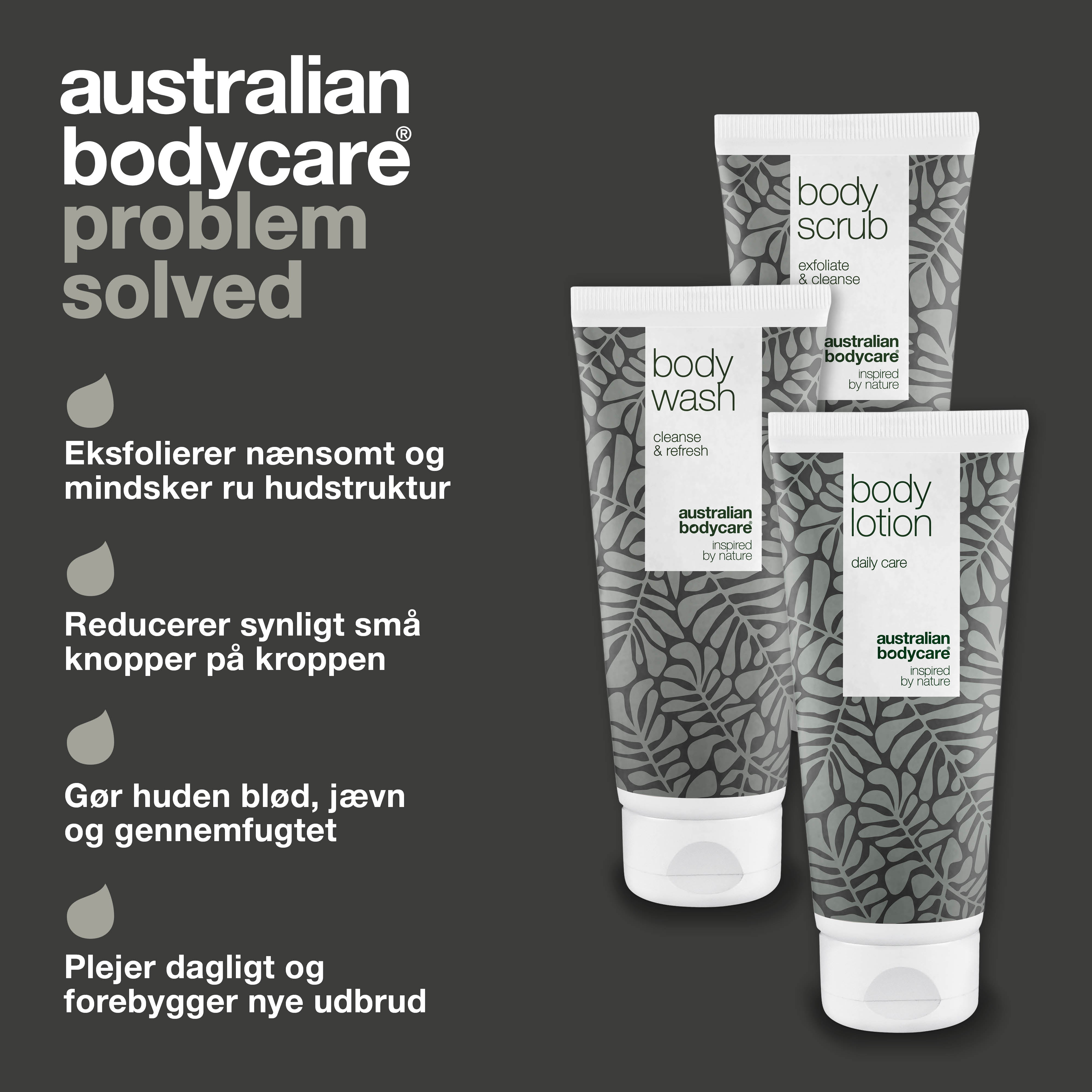 3-pak til keratosis pilaris — minimerer små røde knopper på kroppen fra keratosis pilaris