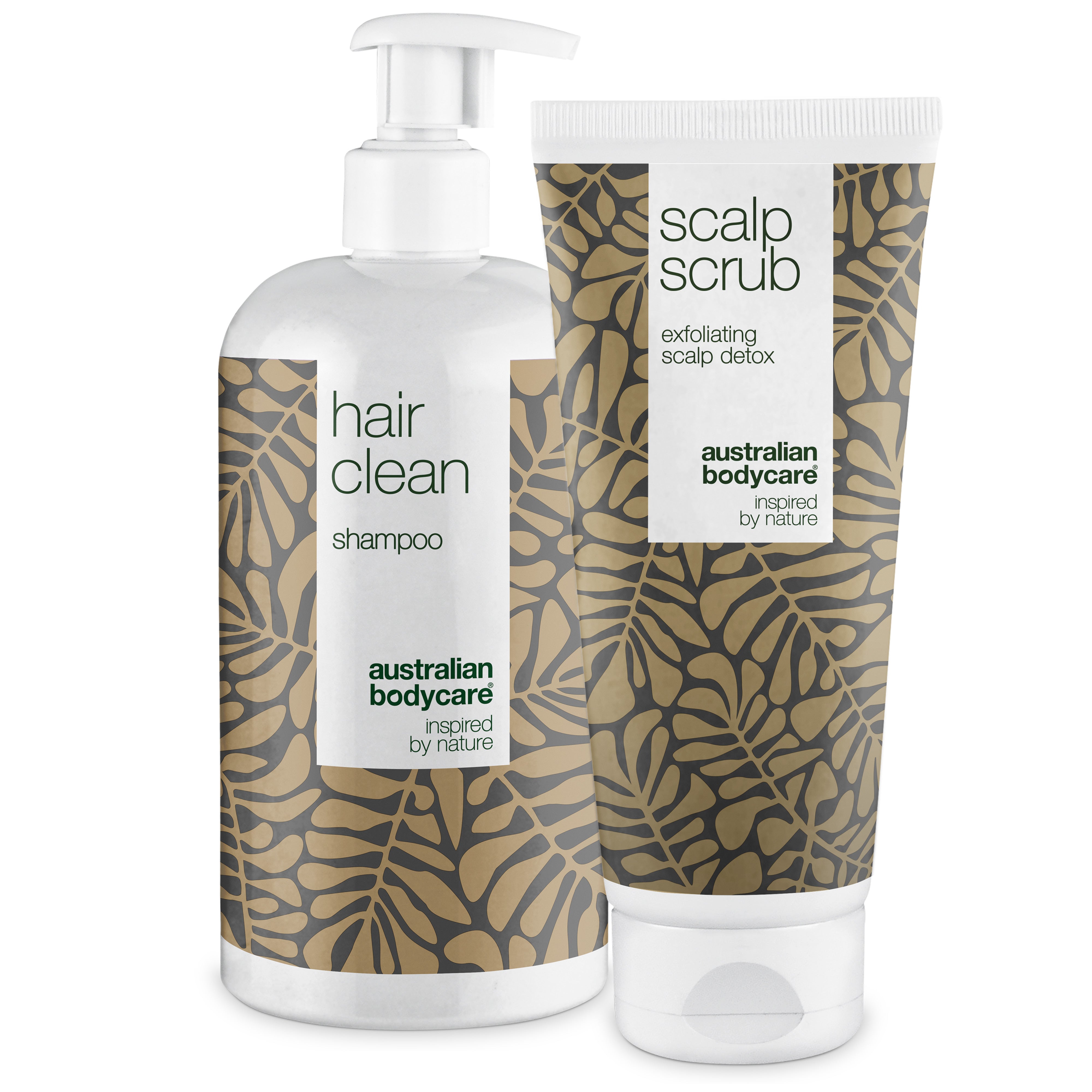 2 produkter til fedtet hår — Tea Tree Shampoo og scrub til fedtet hovedbund og hår