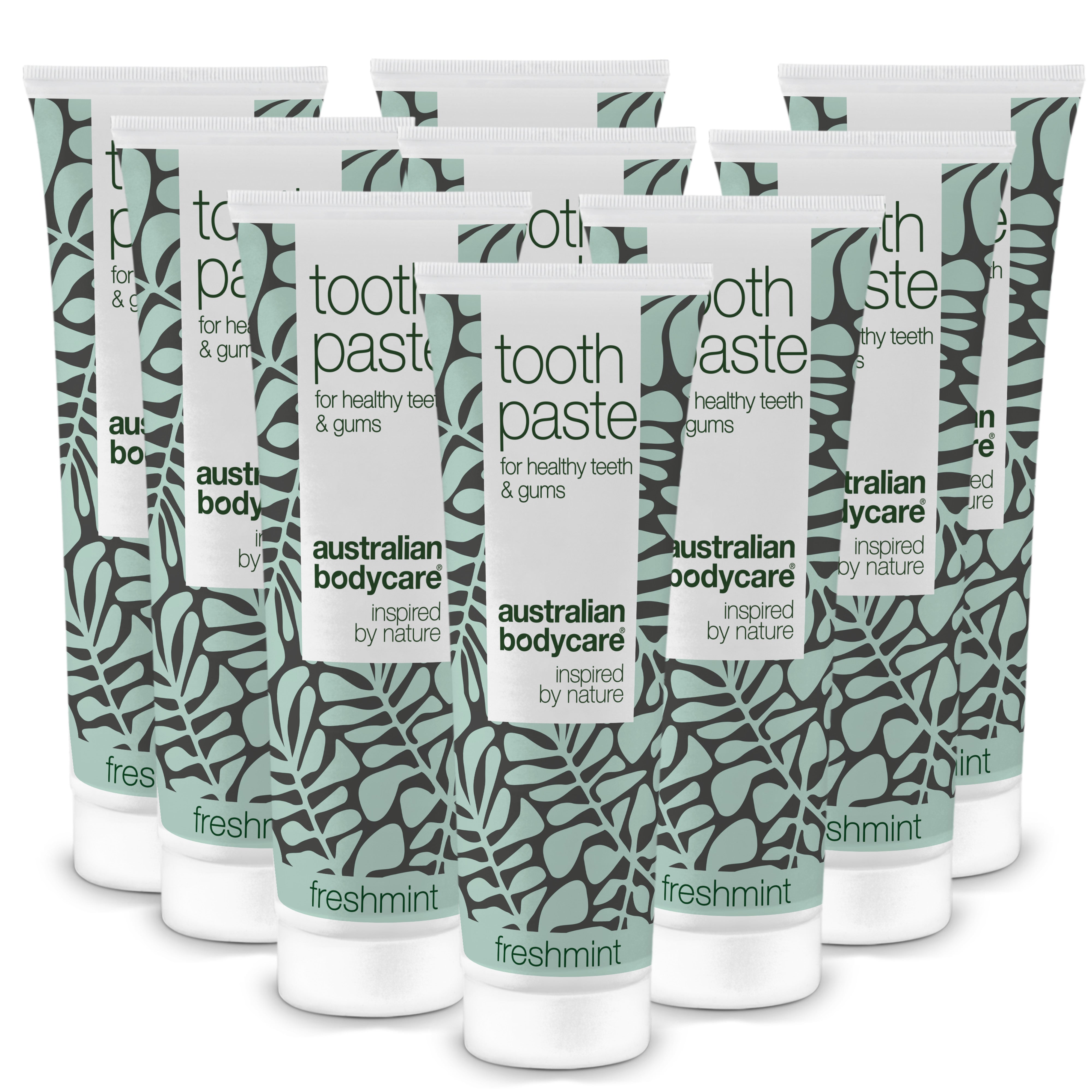 3 stk. Tea Tree Oil Tandpasta Freshmint — Til daglig pleje ved paradentose, svamp og tandkødsbetændelse