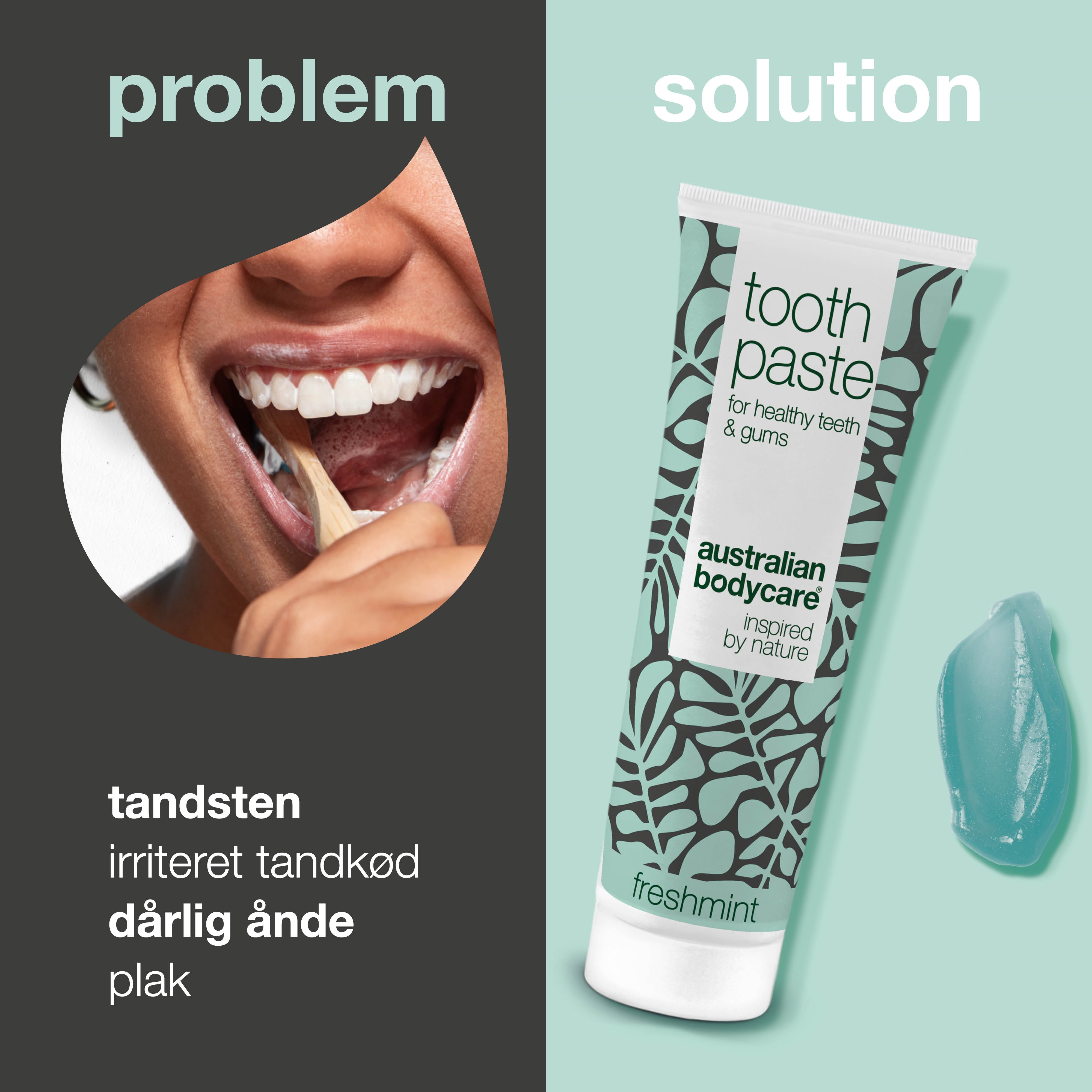 Tandpasta til pleje ved tandsten — Effektiv Tandstensbekæmpelse med Naturlige Ingredienser