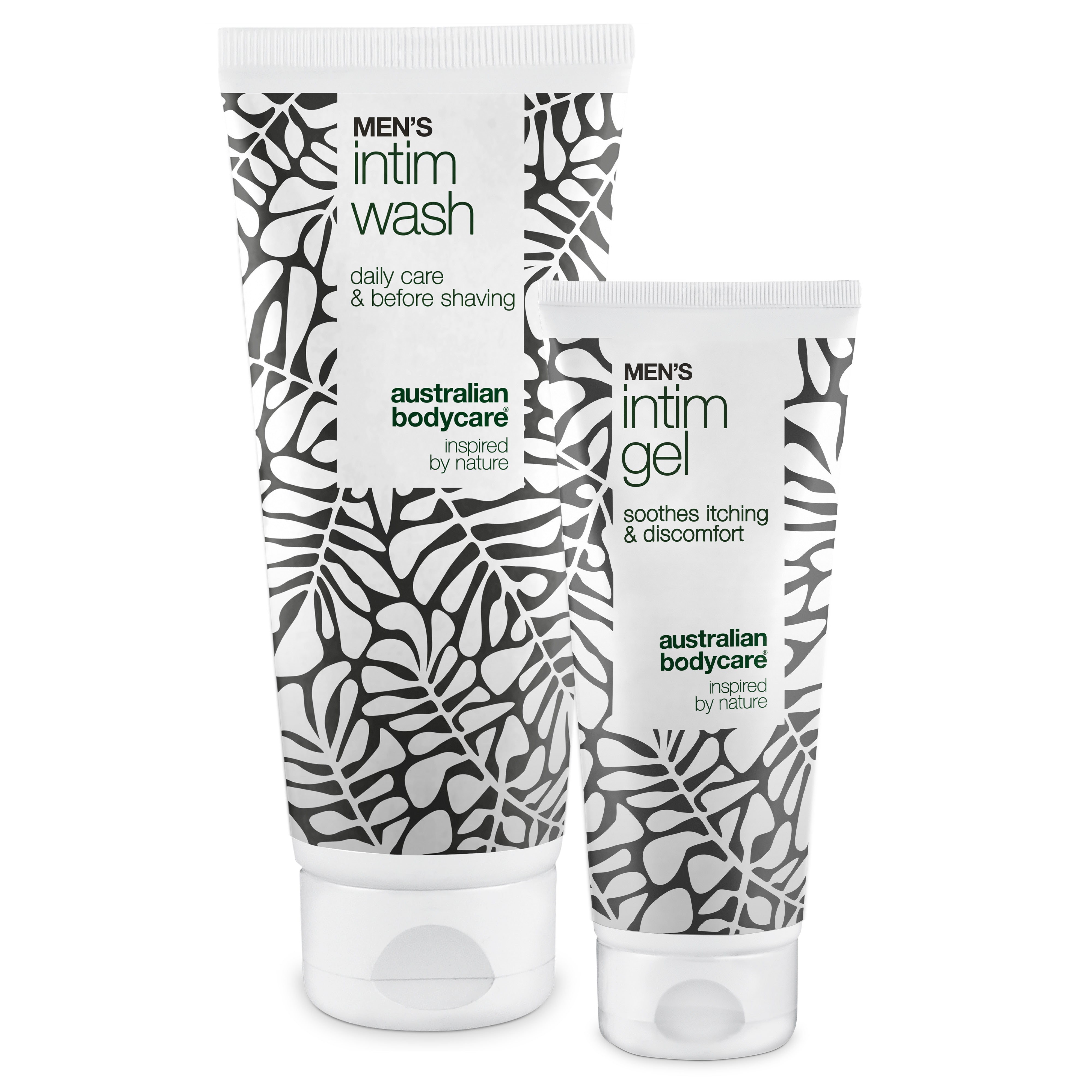 Pakke mod rød forhud - Skånsom intimvask og pleje — Lindr rød og irriteret forhud med vores pakke. Men's Intimate Wash og Intim Gel sikrer effektiv pleje og hygiejne.