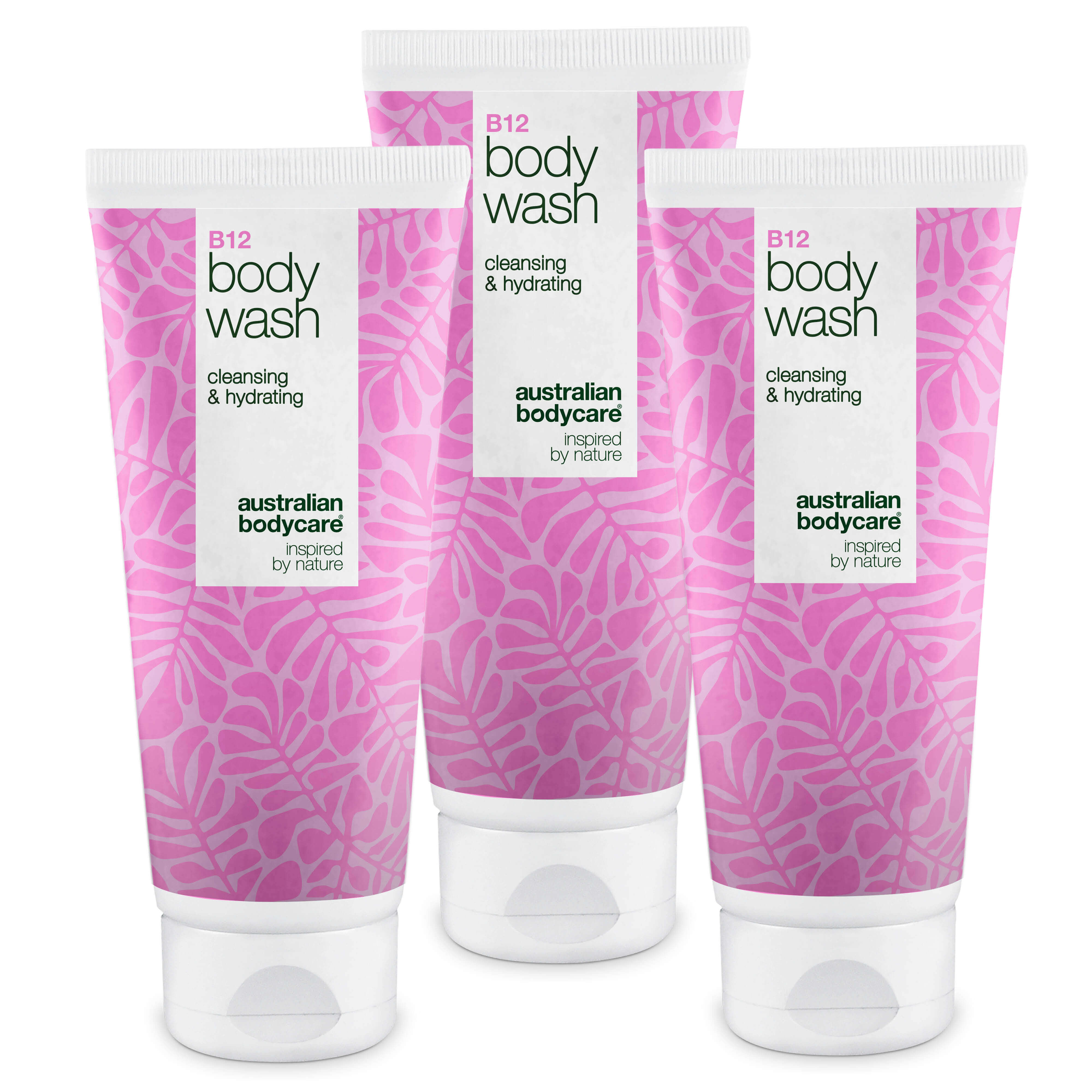 Body Wash med B12 – Til daglig fugt og næring — B12 Body Wash – daglig pleje, der renser, fugter og beroliger huden.