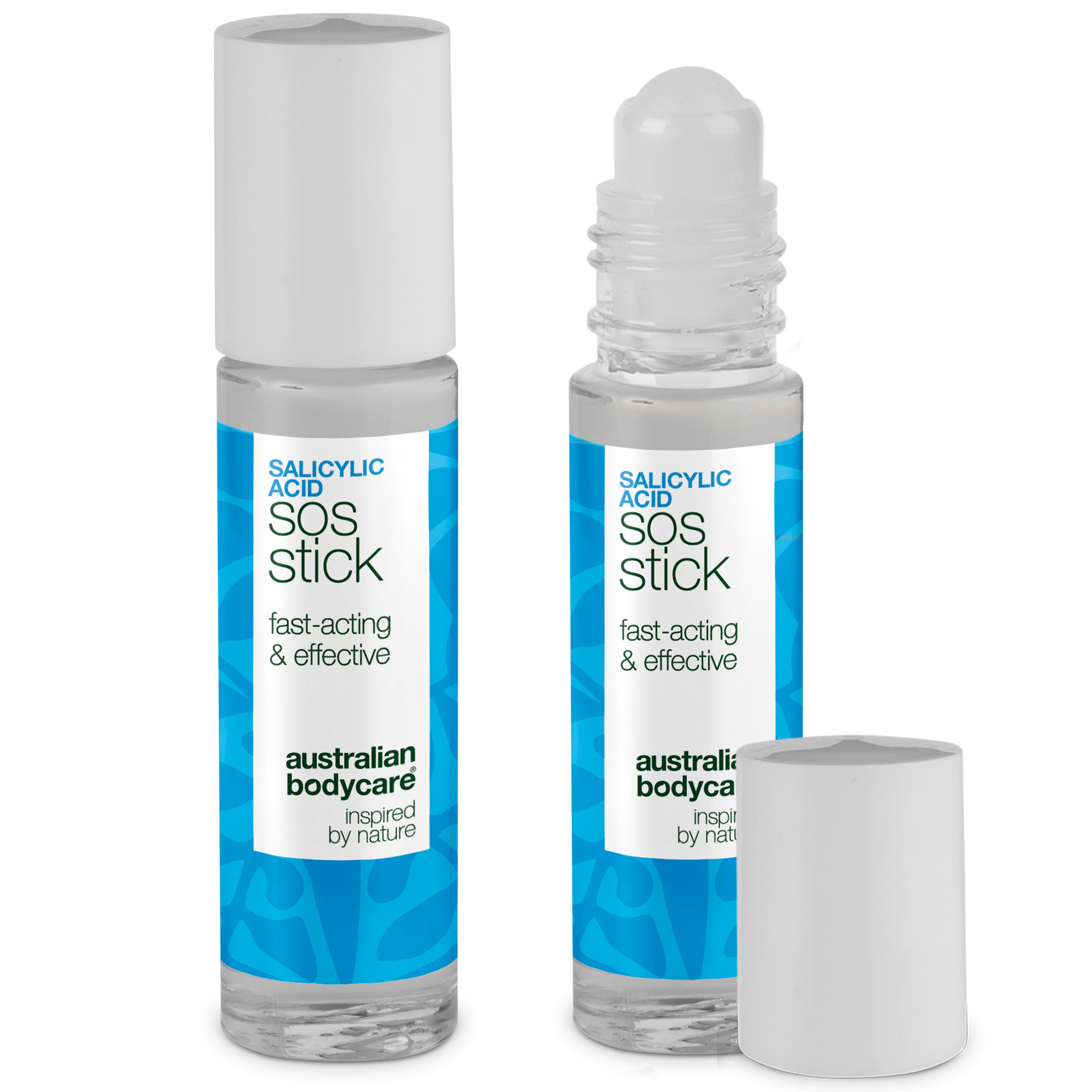 Salicylsyre SOS Stick mod bumser, rødme og tilstopninger — Salicylsyre SOS Stick mod urenheder og fedtet hud. Beroliger, renser og forebygger udbrud. Indeholder Salicylsyre.