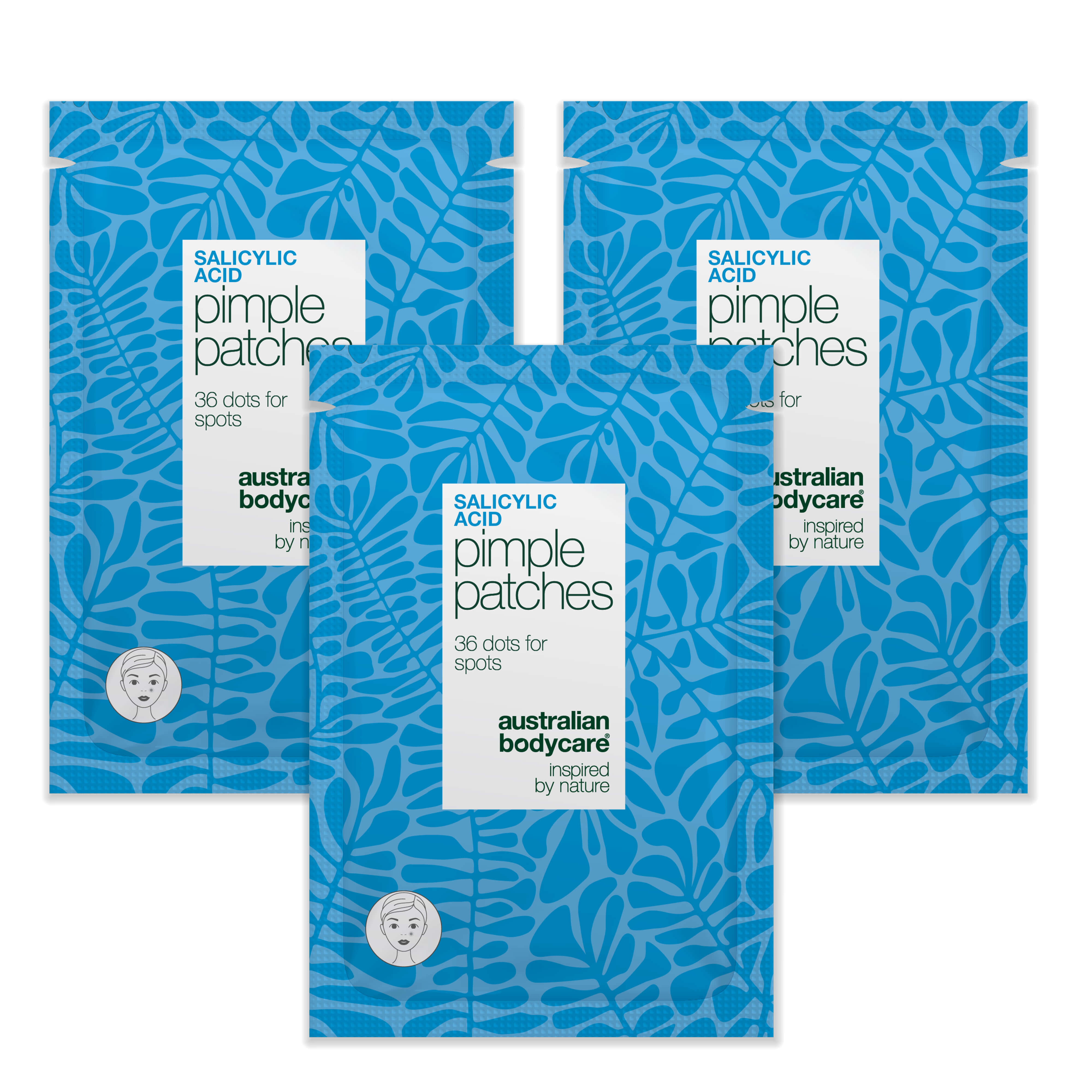 Salicylsyre Pimple Patches mod bumser og fedtet hud — Salicylsyre Pimple Patches mod bumser og hudorme. Med salicylsyre, grøn te og hyaluronsyre for rolig og ren hud.