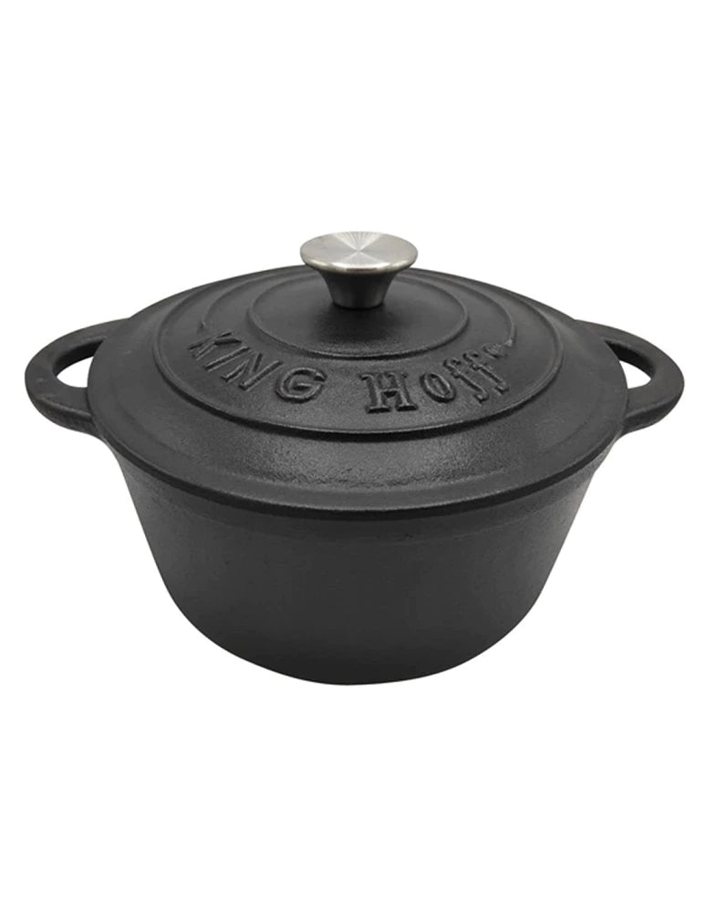Kinghoff KH-1476 Støbejernsgryde til induktion, 4 liter,