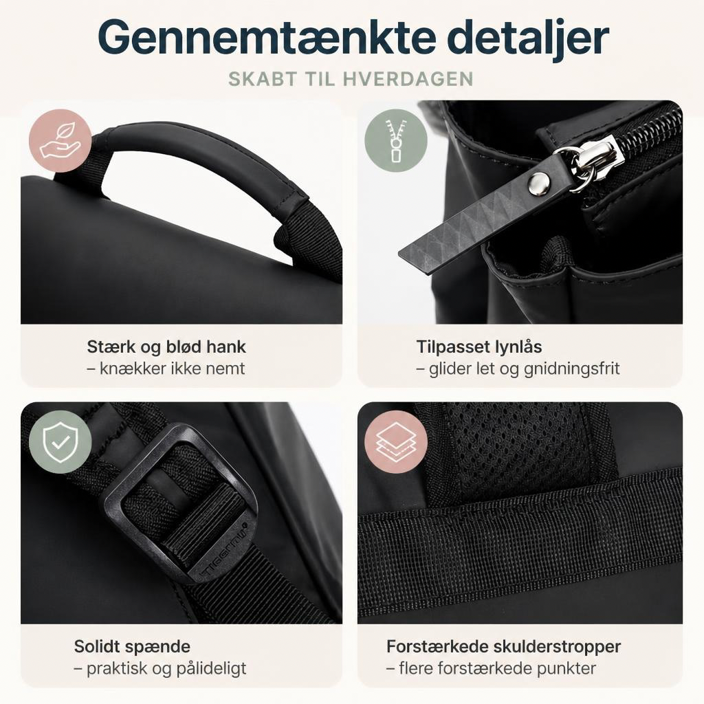 DagPak 16L – Let  Vandafvisende Skolerygsæk