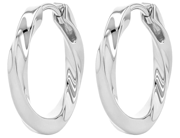 Sif Jakobs Jewelery 925/- Ægte Sølv Hoop Ørering