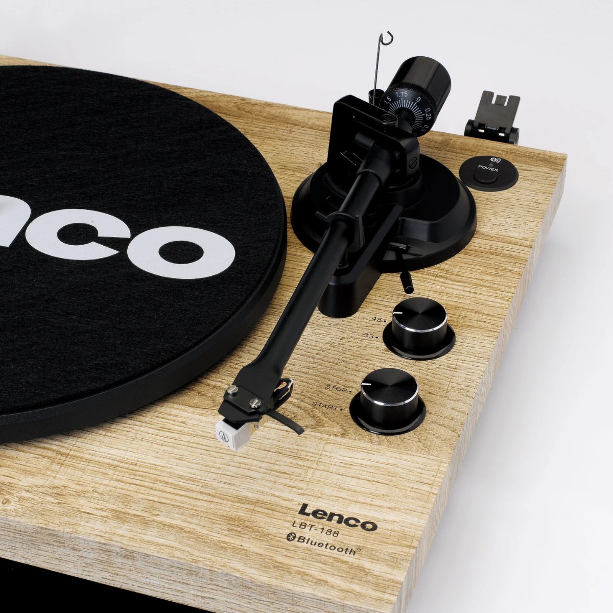 Lenco Pladespiller LBT-188PI med indbygget forforstærker - Bluetooth og USB