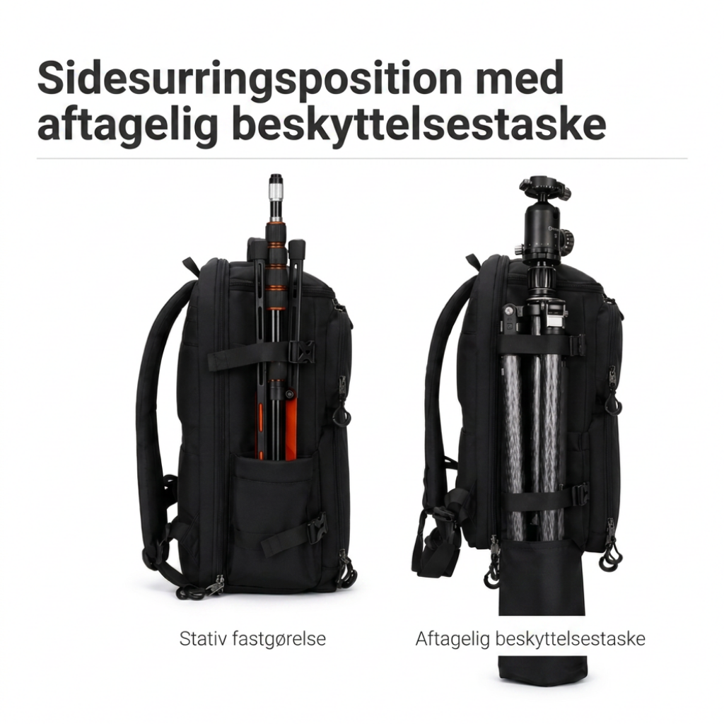 GearPak 24L – Kamerarygsæk med Regnslag